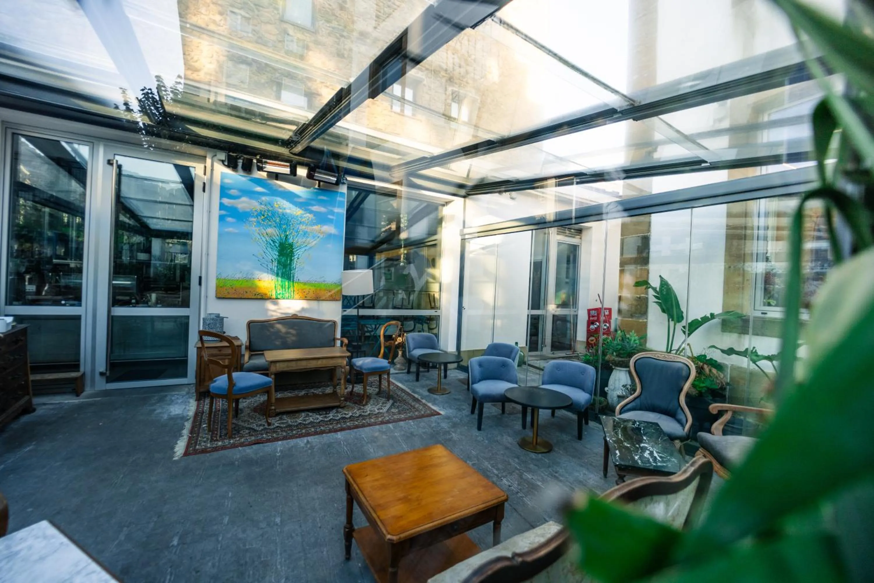 Balcony/Terrace in Zarautz Surf House