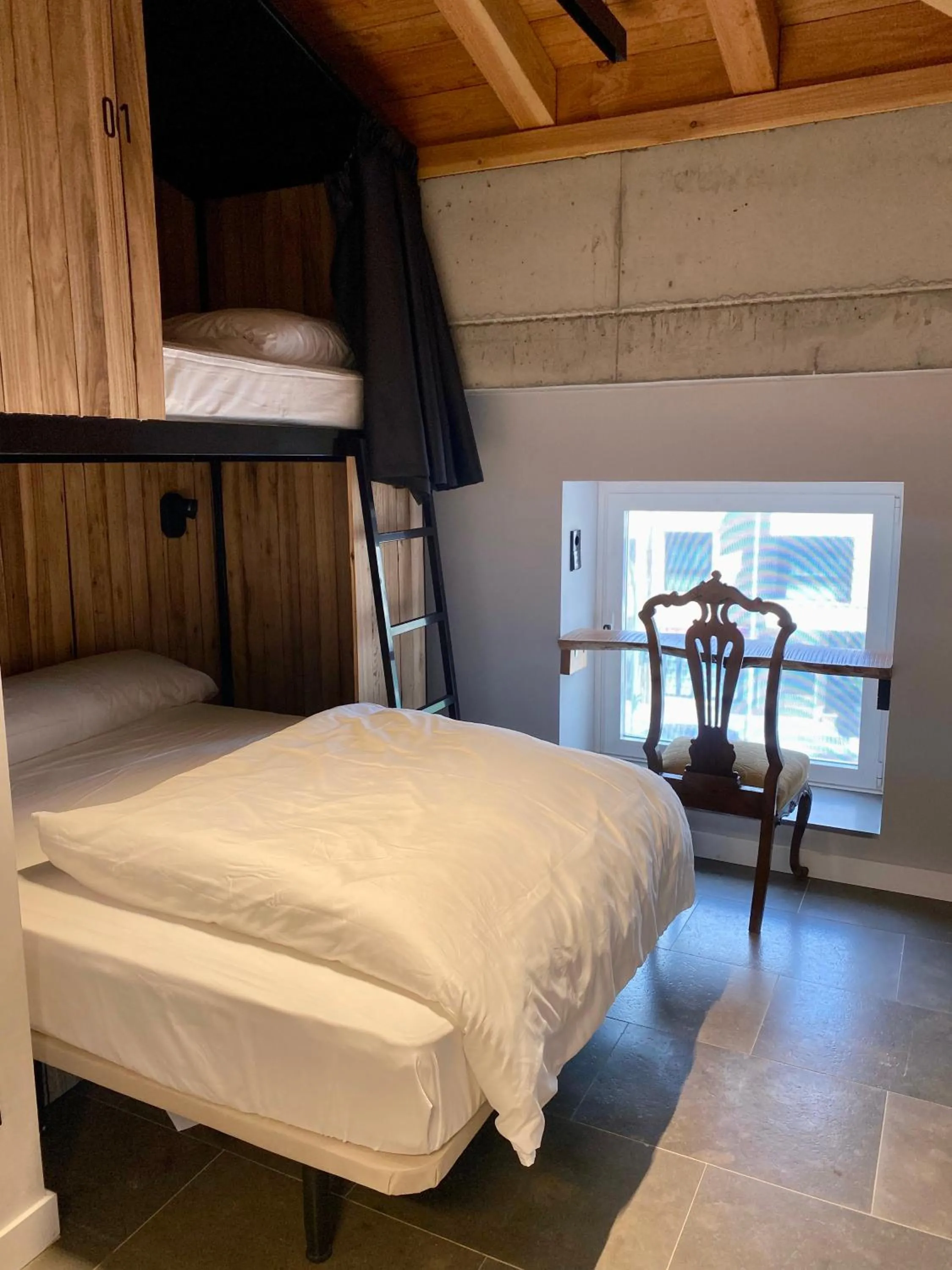 Bed in Zarautz Surf House