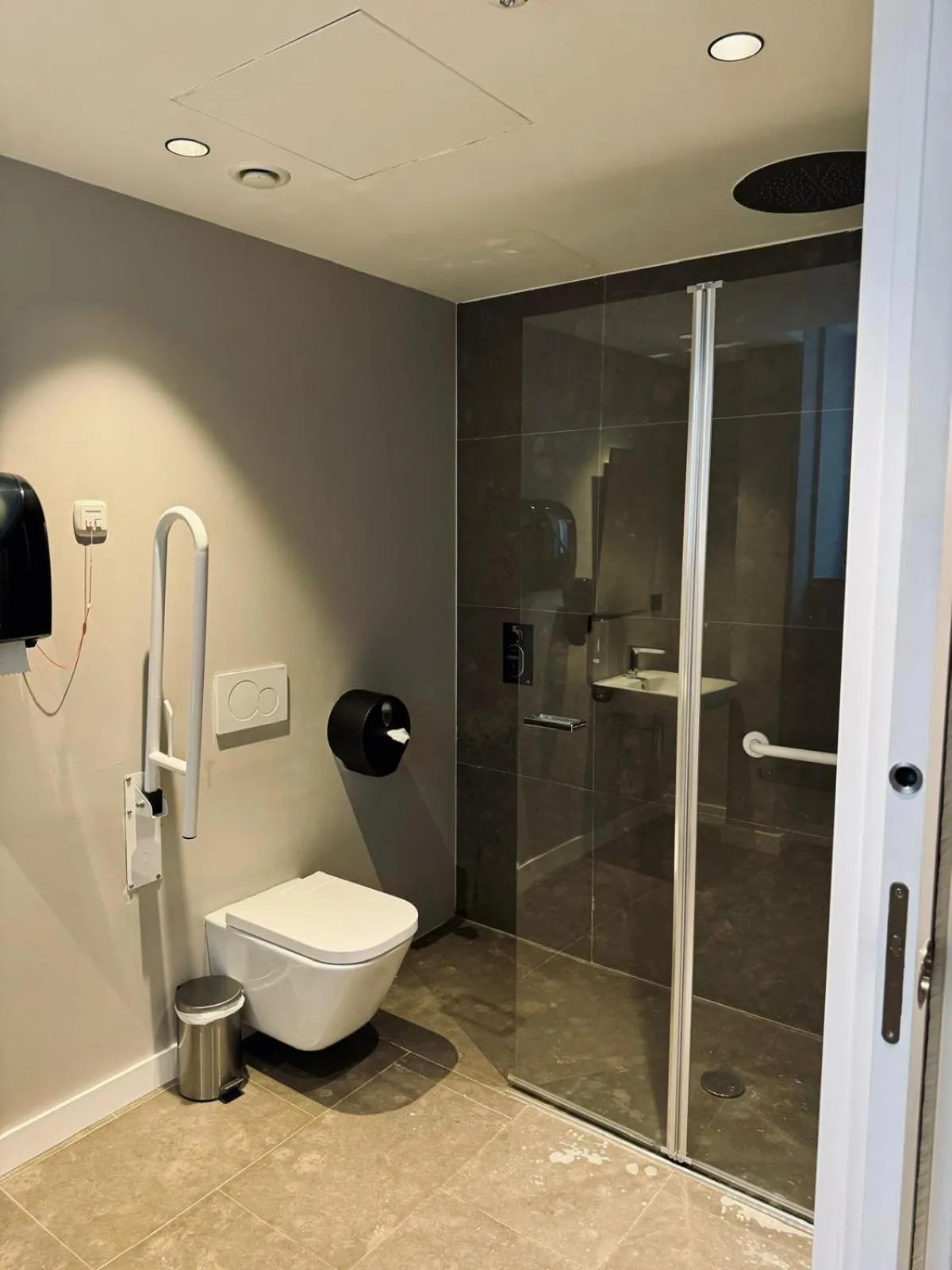 Shower in Zarautz Surf House