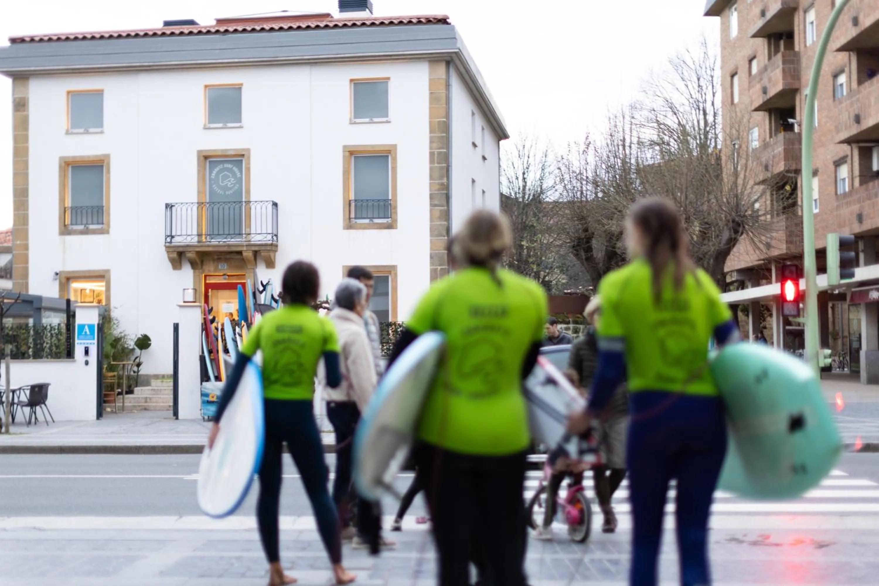 Property building in Zarautz Surf House