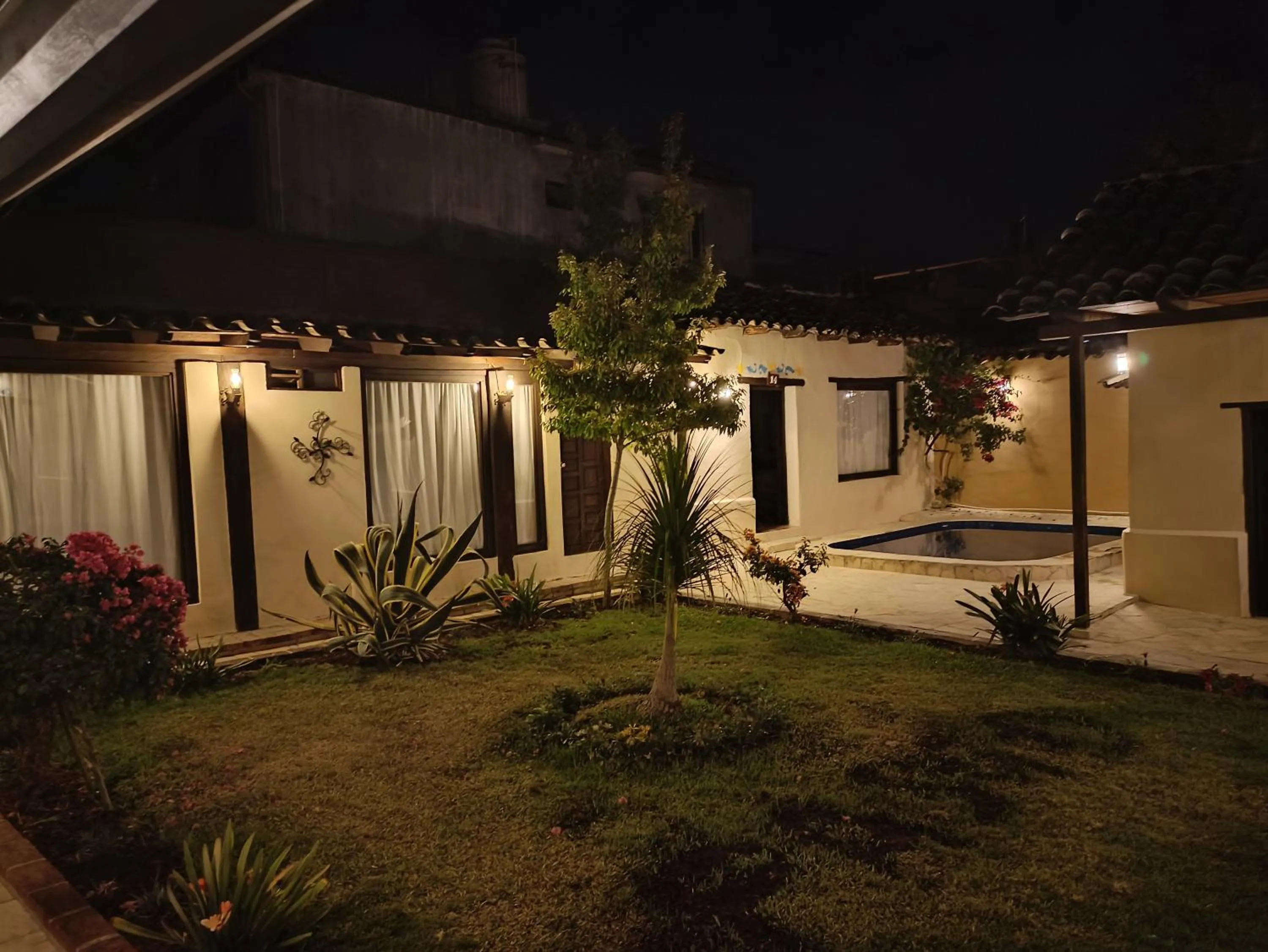 Garden in Hotel La Capilla