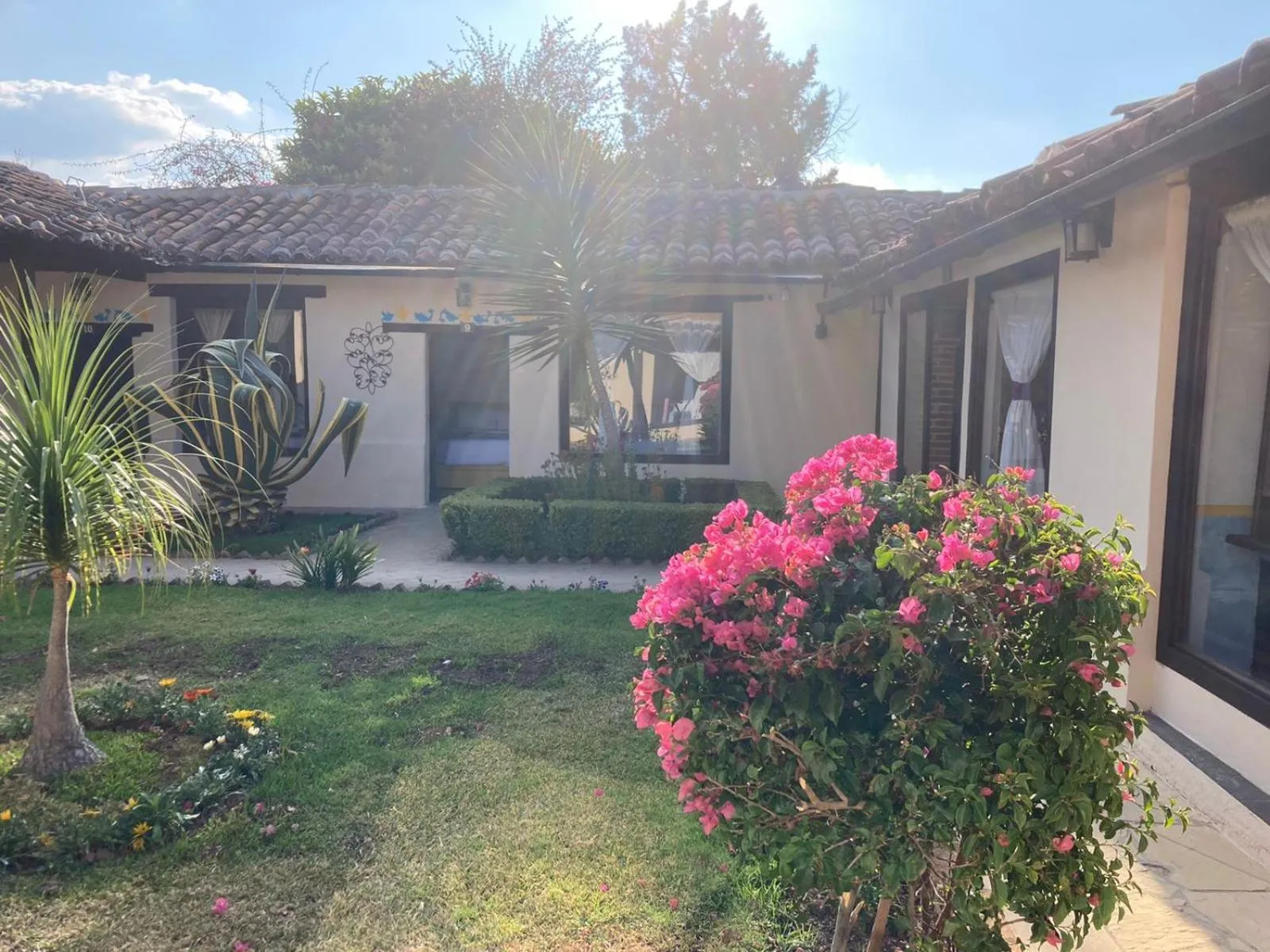 Garden in Hotel La Capilla