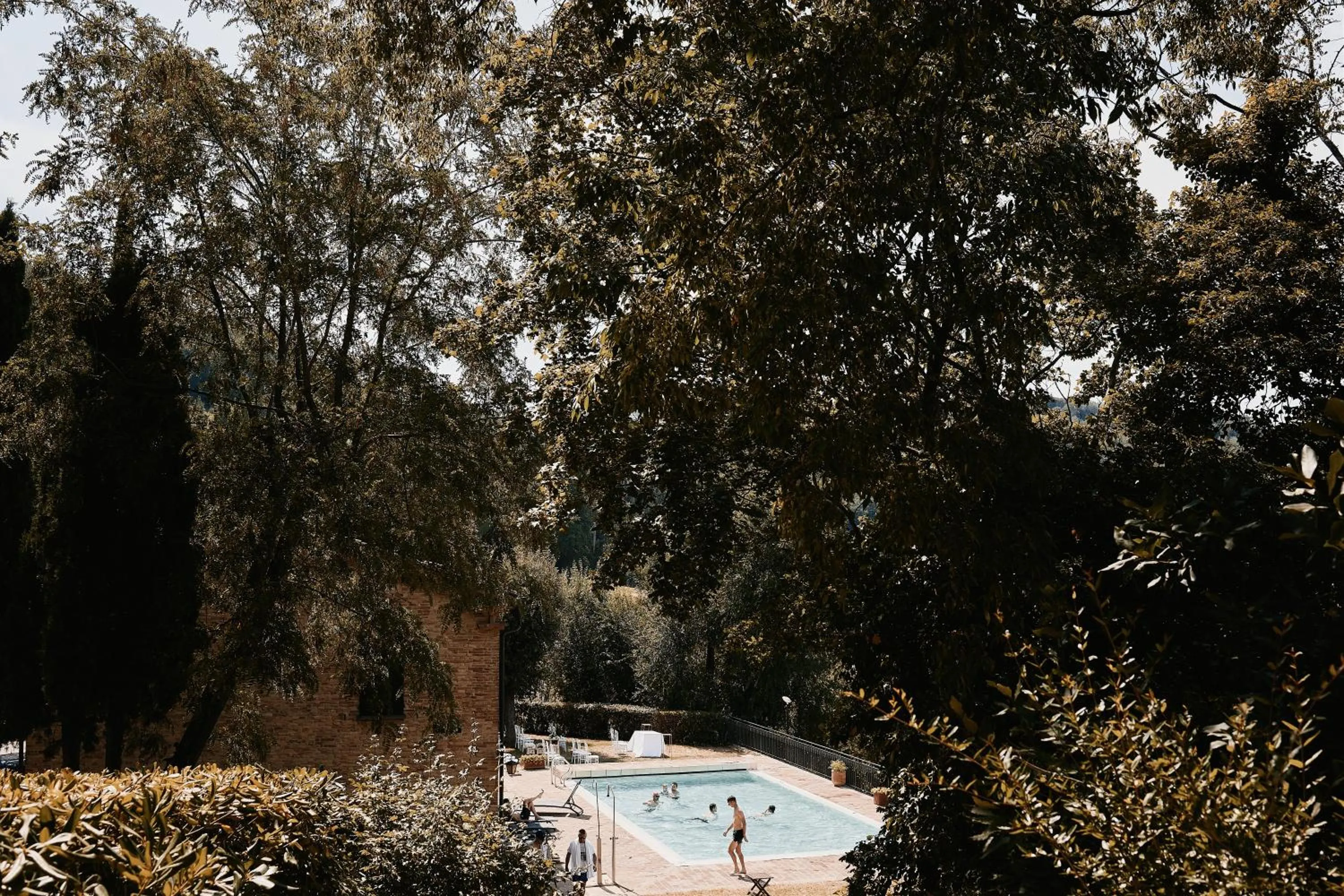 Swimming pool in Palazzo Viviani - Castello di Montegridolfo