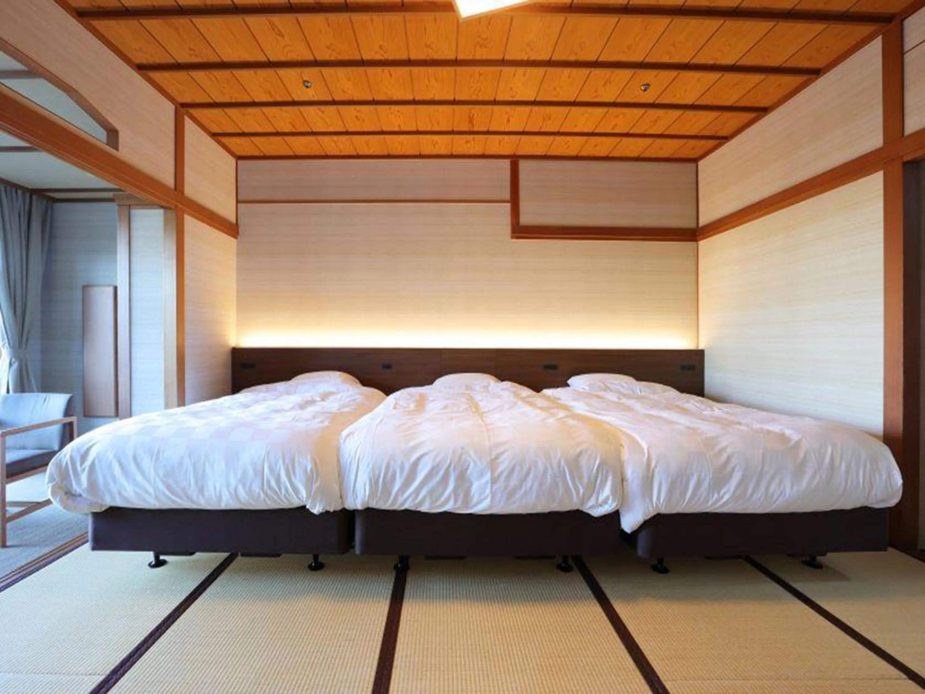 Bed in Manten no Tsujinoya