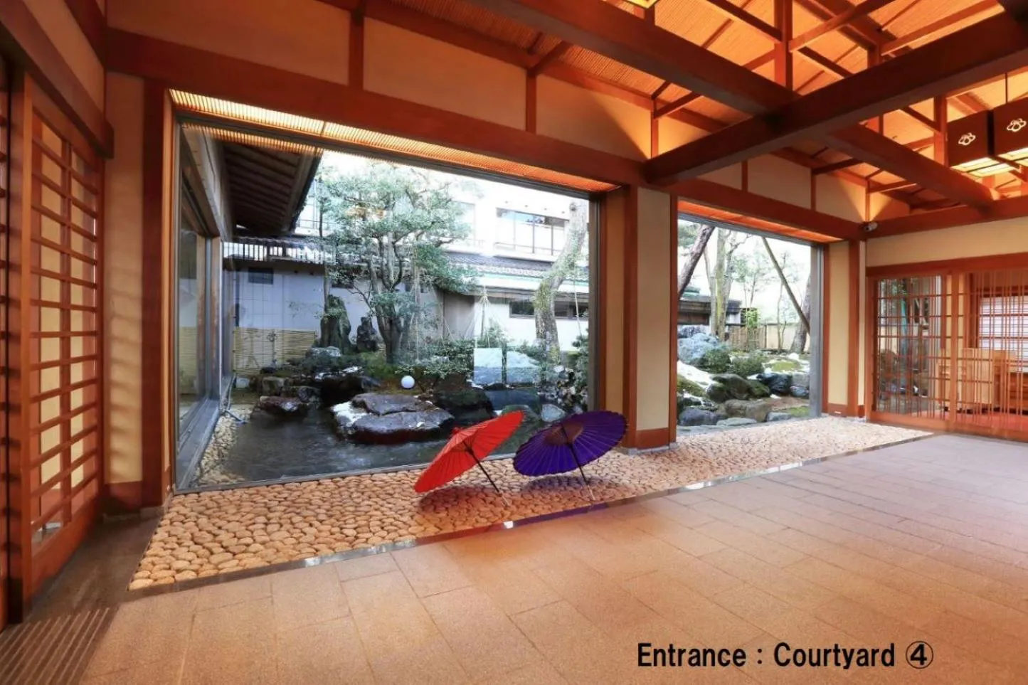 Lobby or reception in Manten no Tsujinoya