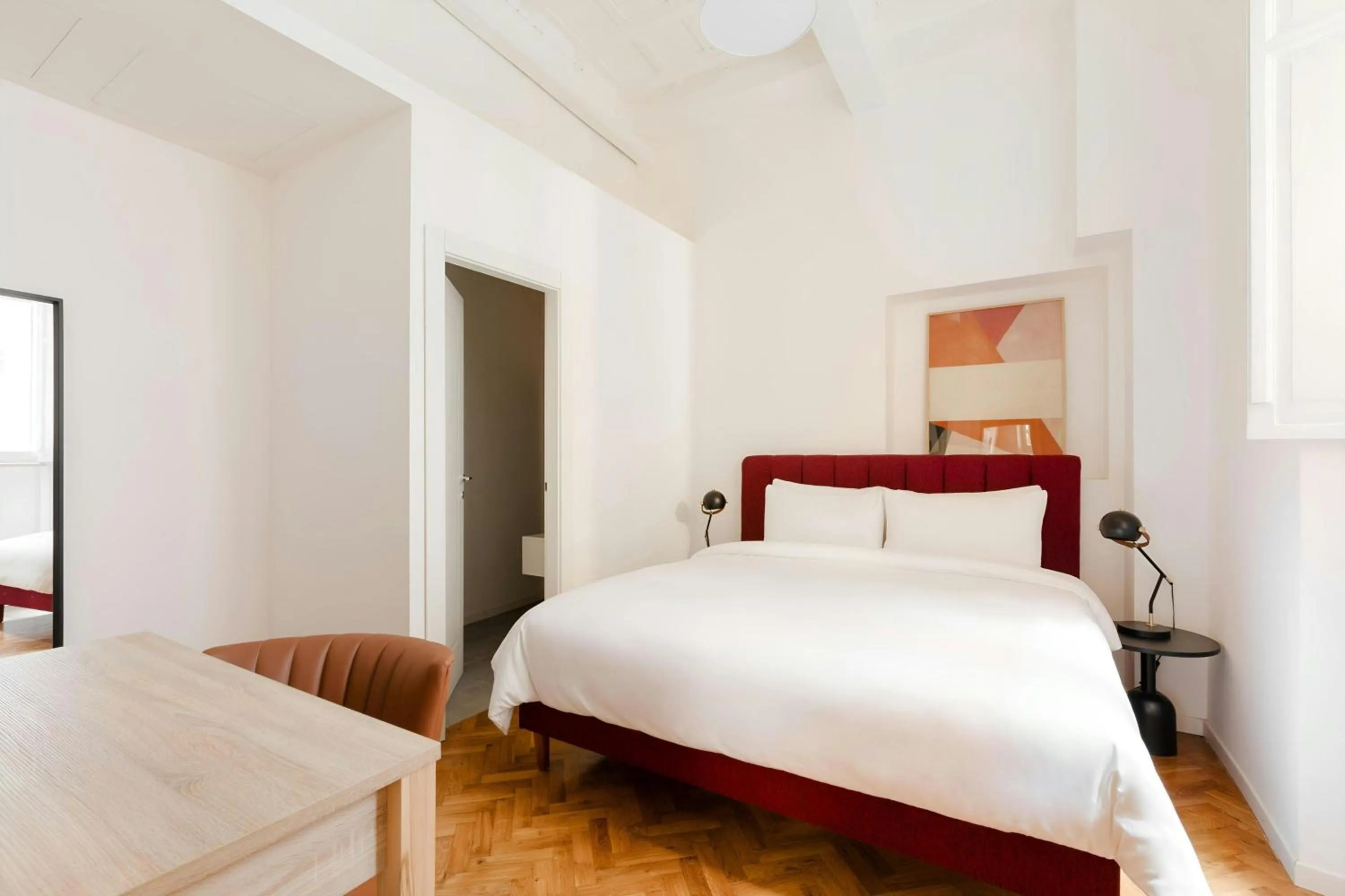 Bedroom, Bed in Sonder by Marriott Bonvoy Palazzo Taverna Apartments Piazza Navona