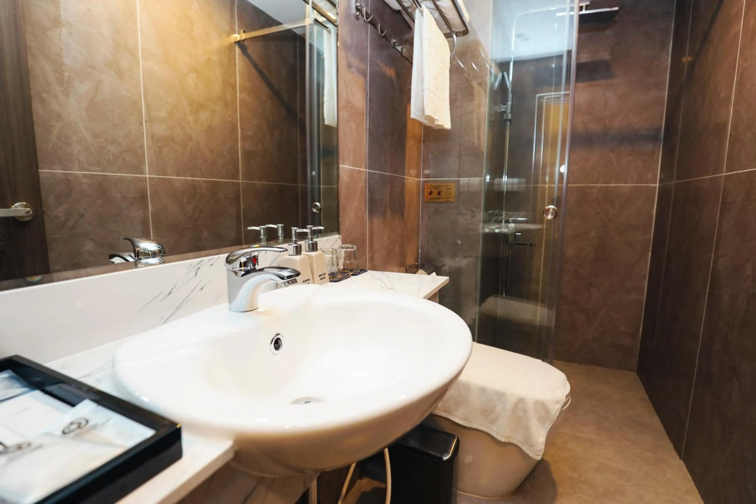 Bathroom in SANDALS FLORA HOTEL