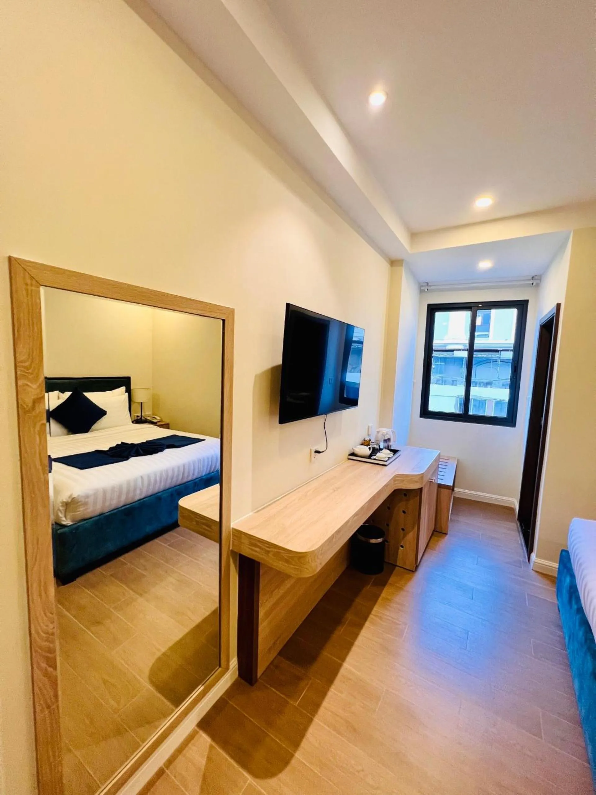 Bed in SANDALS FLORA HOTEL