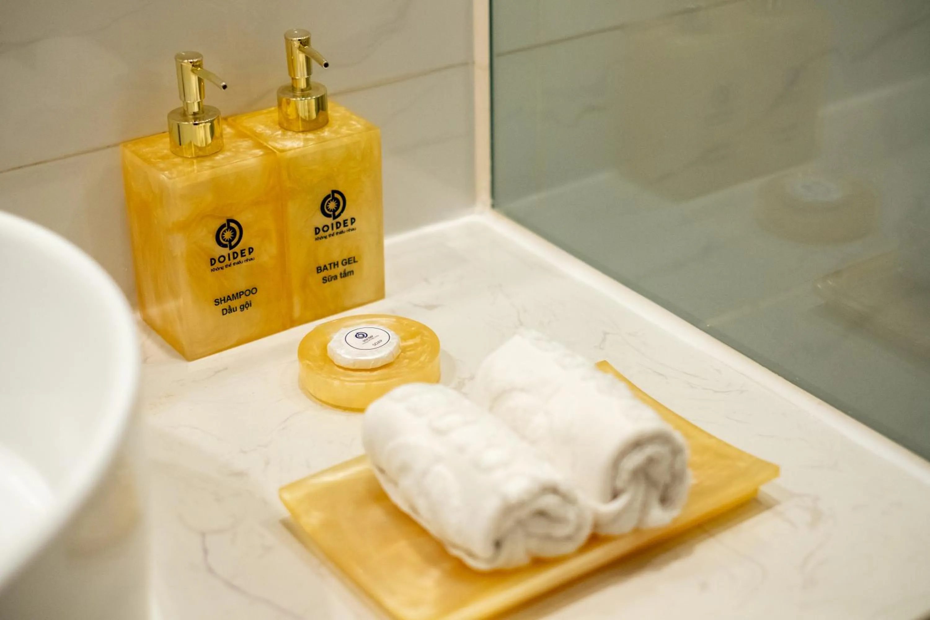 Bathroom in SANDALS FLORA HOTEL