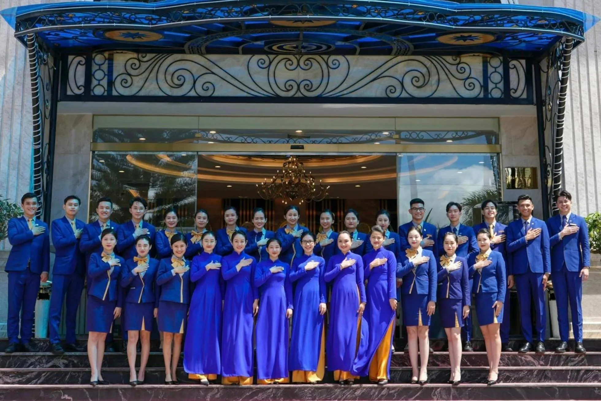 Staff in SANDALS FLORA HOTEL