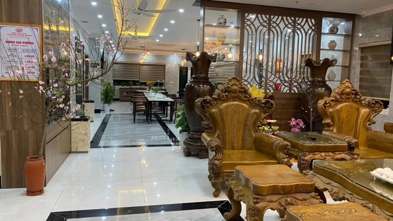 Lobby or reception in Minh Phát Hotel