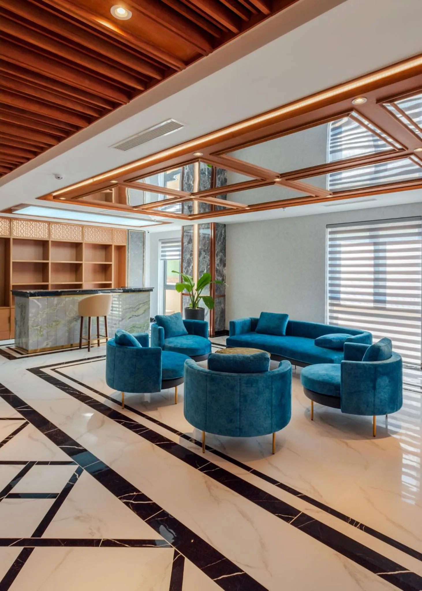 Seating area in The Tahiti Beach Hotel