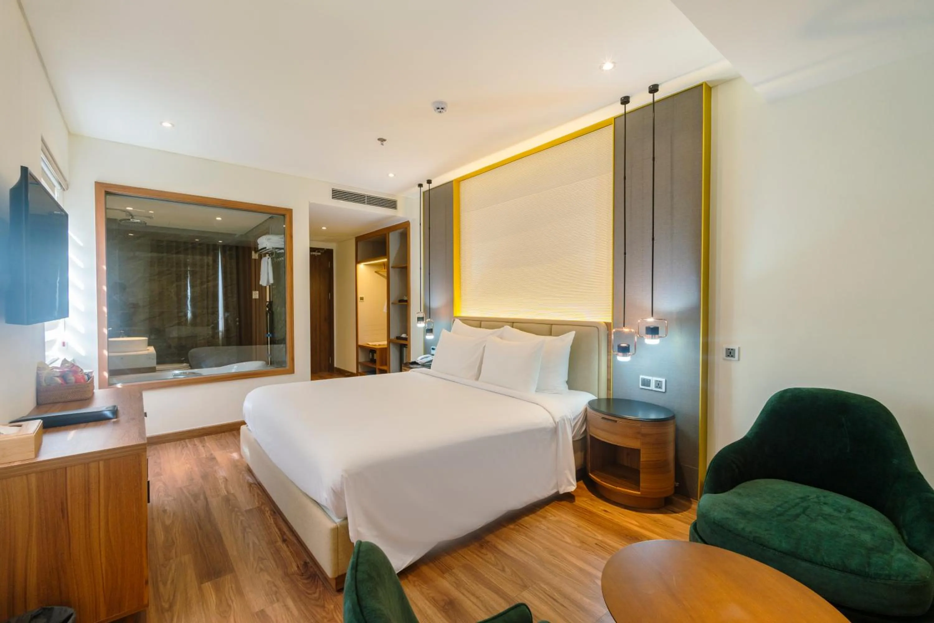 Photo of the whole room, Bed in The Tahiti Beach Hotel