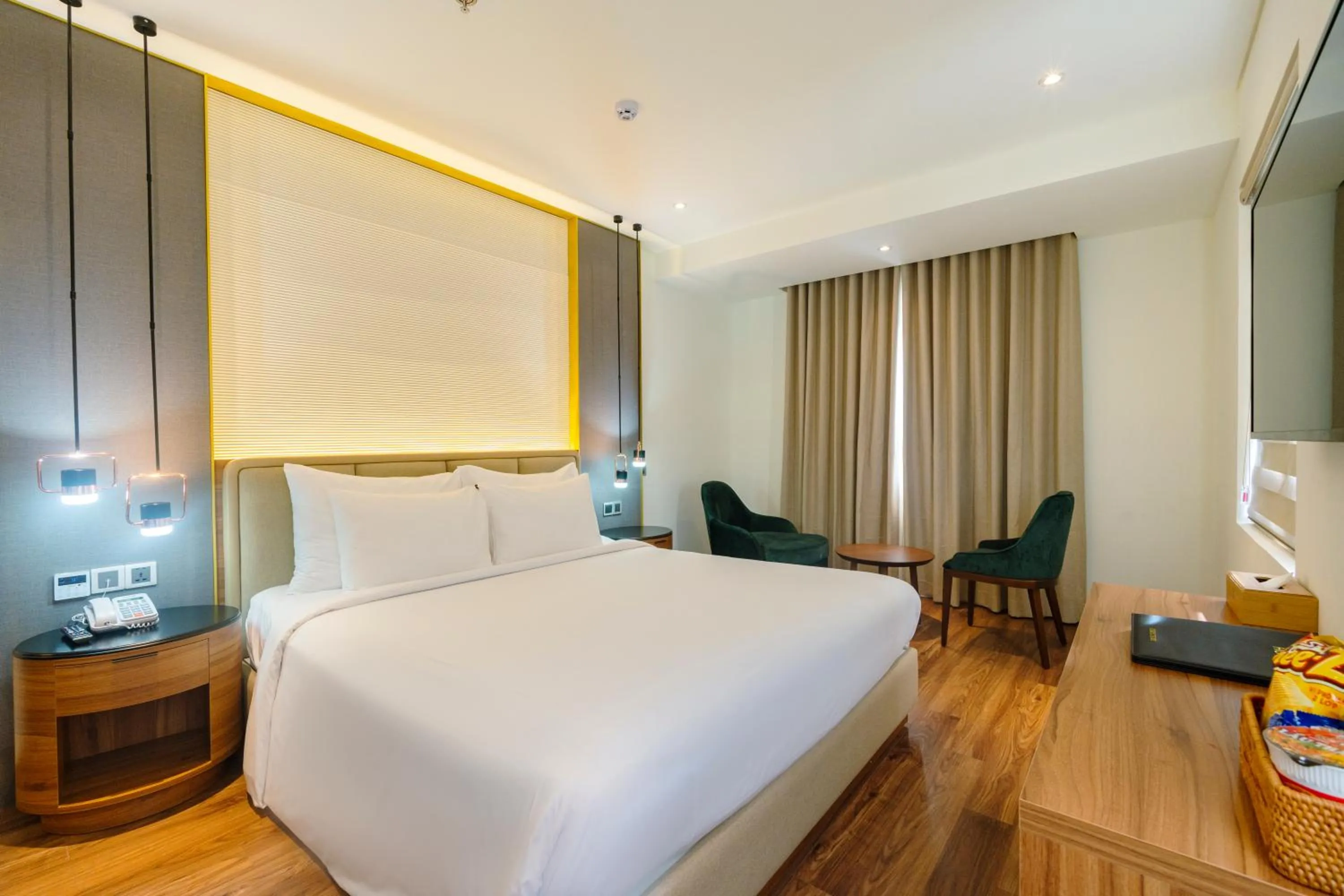 Photo of the whole room, Bed in The Tahiti Beach Hotel