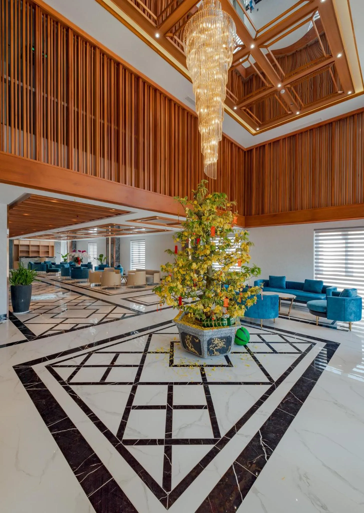 Lobby or reception in The Tahiti Beach Hotel
