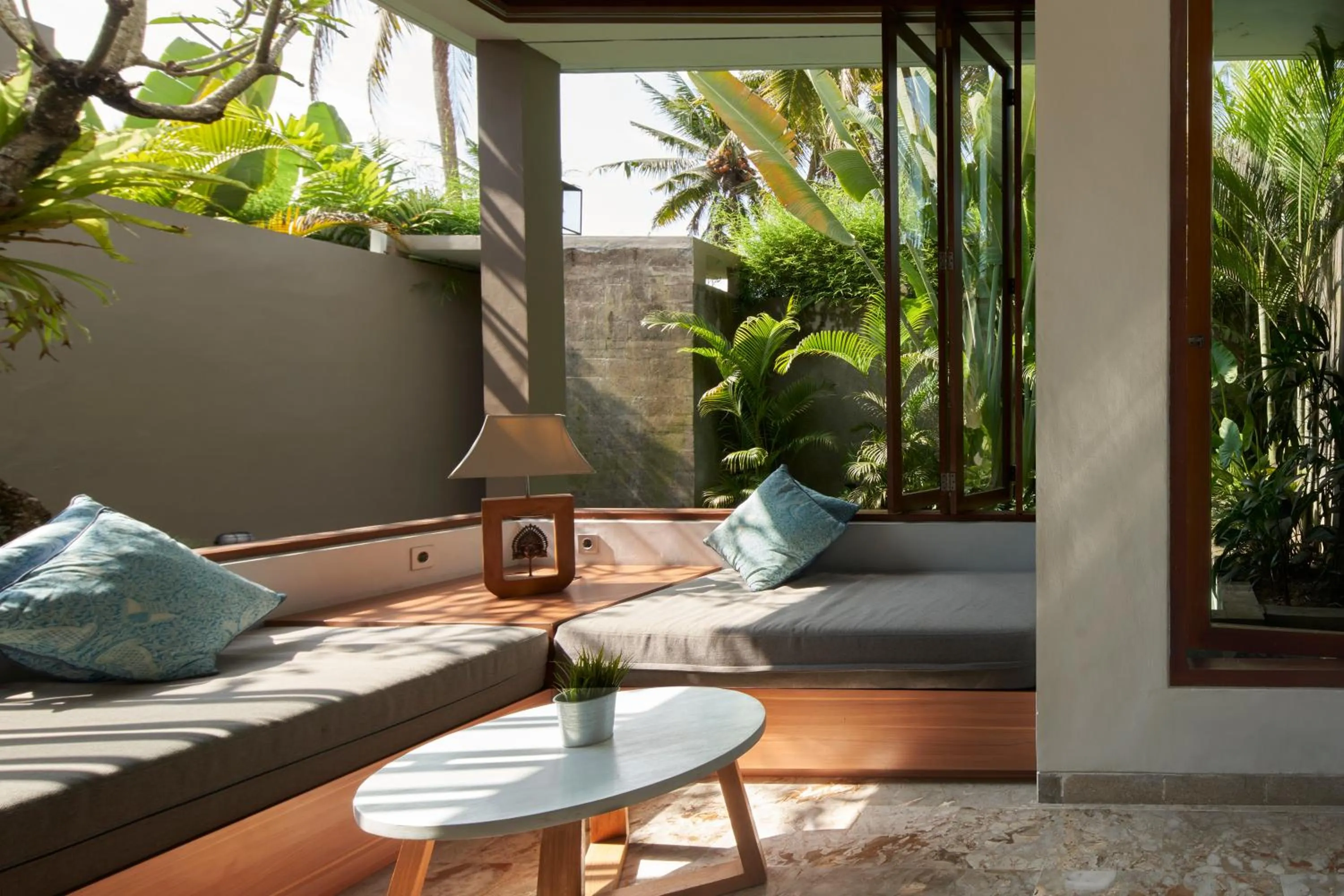 Living room in Prema Uja Villas