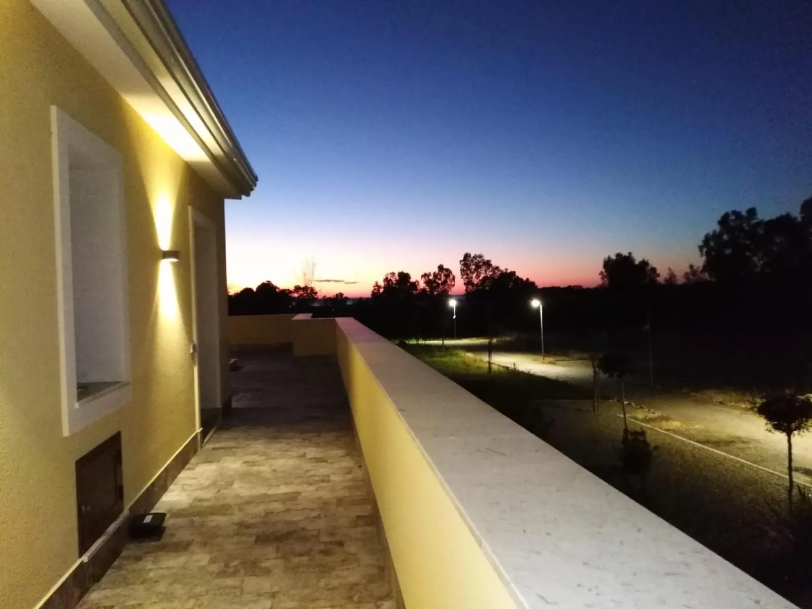 Sunset in Minissale Farmhouse