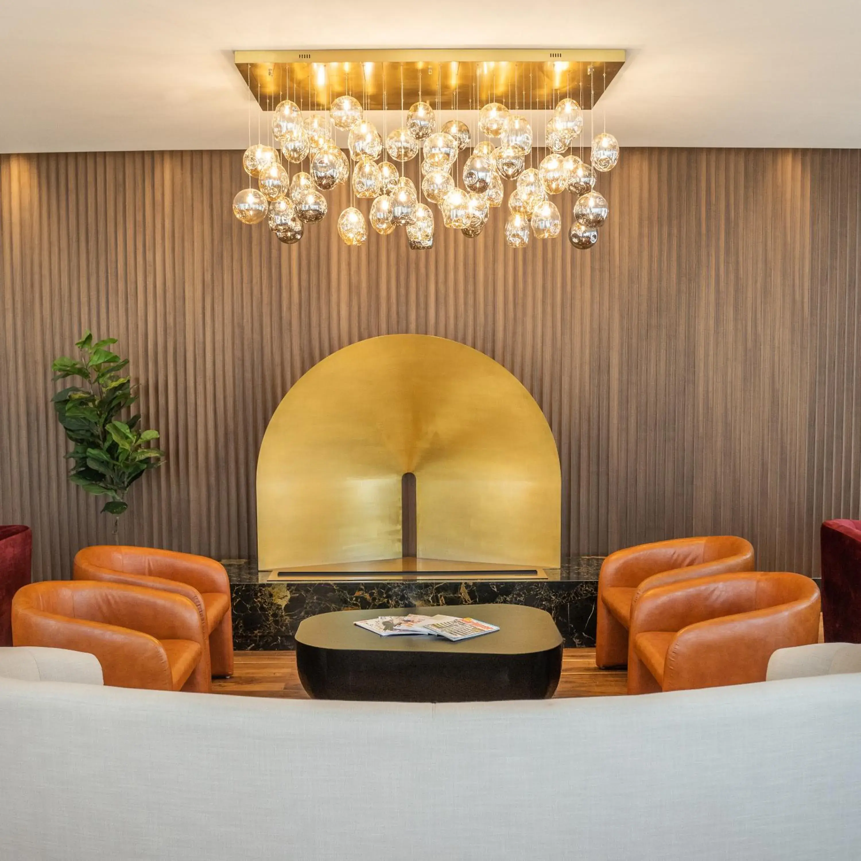 Lobby or reception in The House Hotel Al Khiran Lobby or reception in The House Hotel Al Khiran