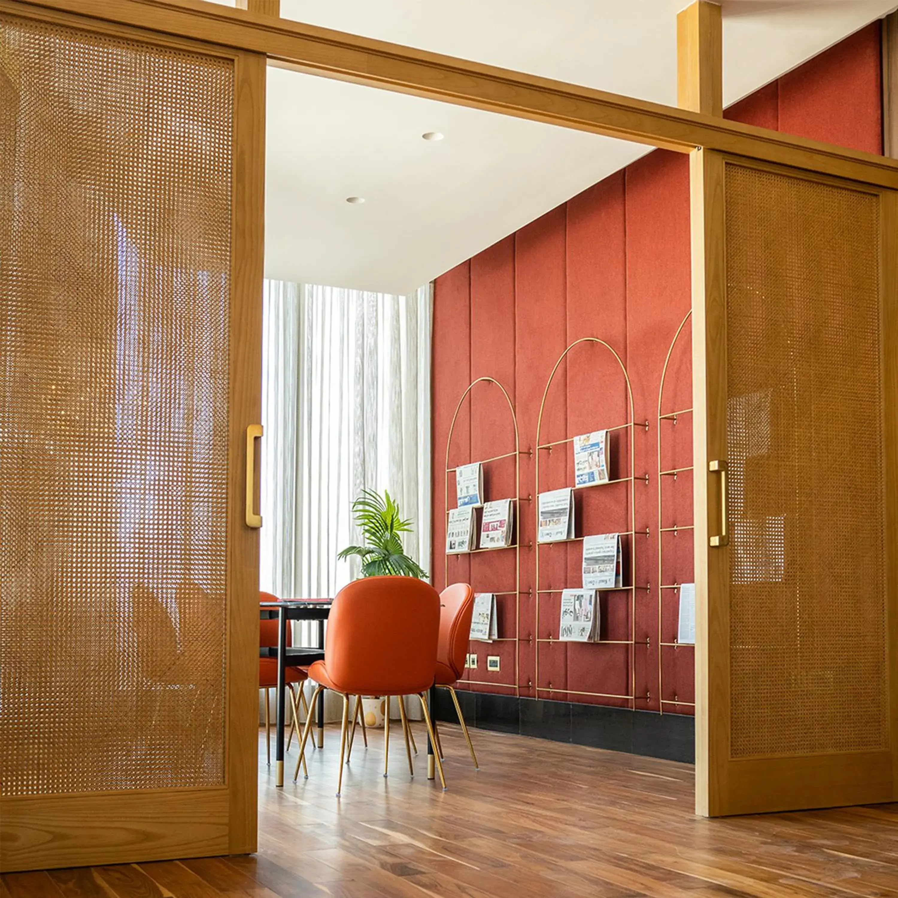 Lobby or reception in The House Hotel Al Khiran Lobby or reception in The House Hotel Al Khiran