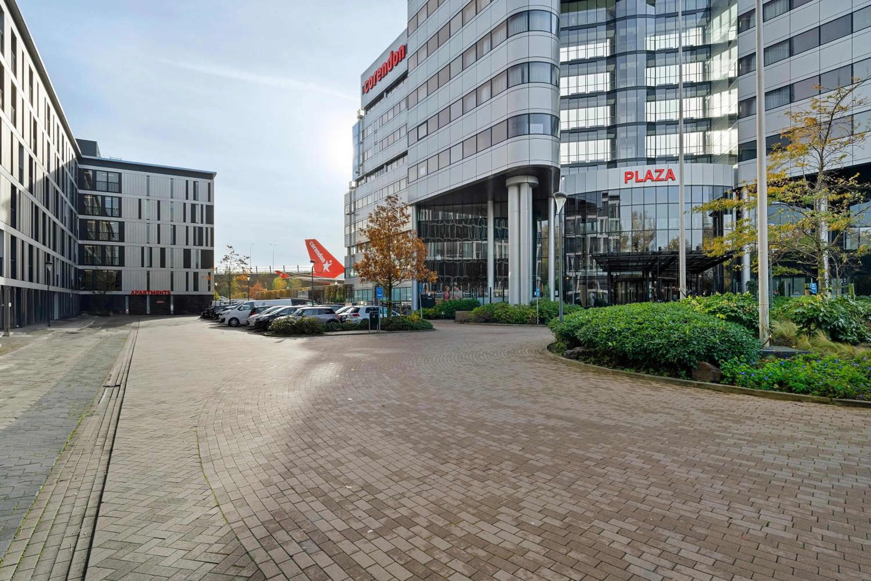 Property building in Corendon Apartments Amsterdam Schiphol Airport
