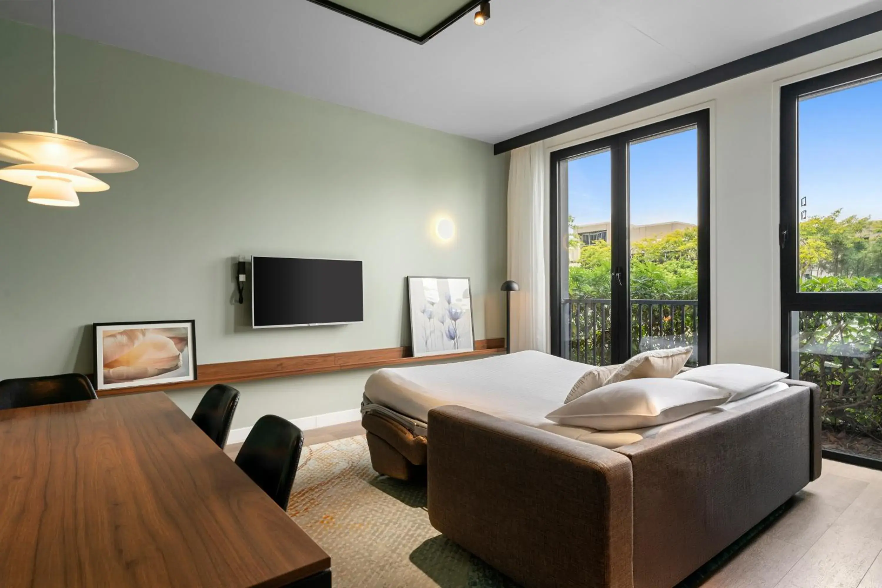 Bed in Corendon Apartments Amsterdam Schiphol Airport Bed in Corendon Apartments Amsterdam Schiphol Airport