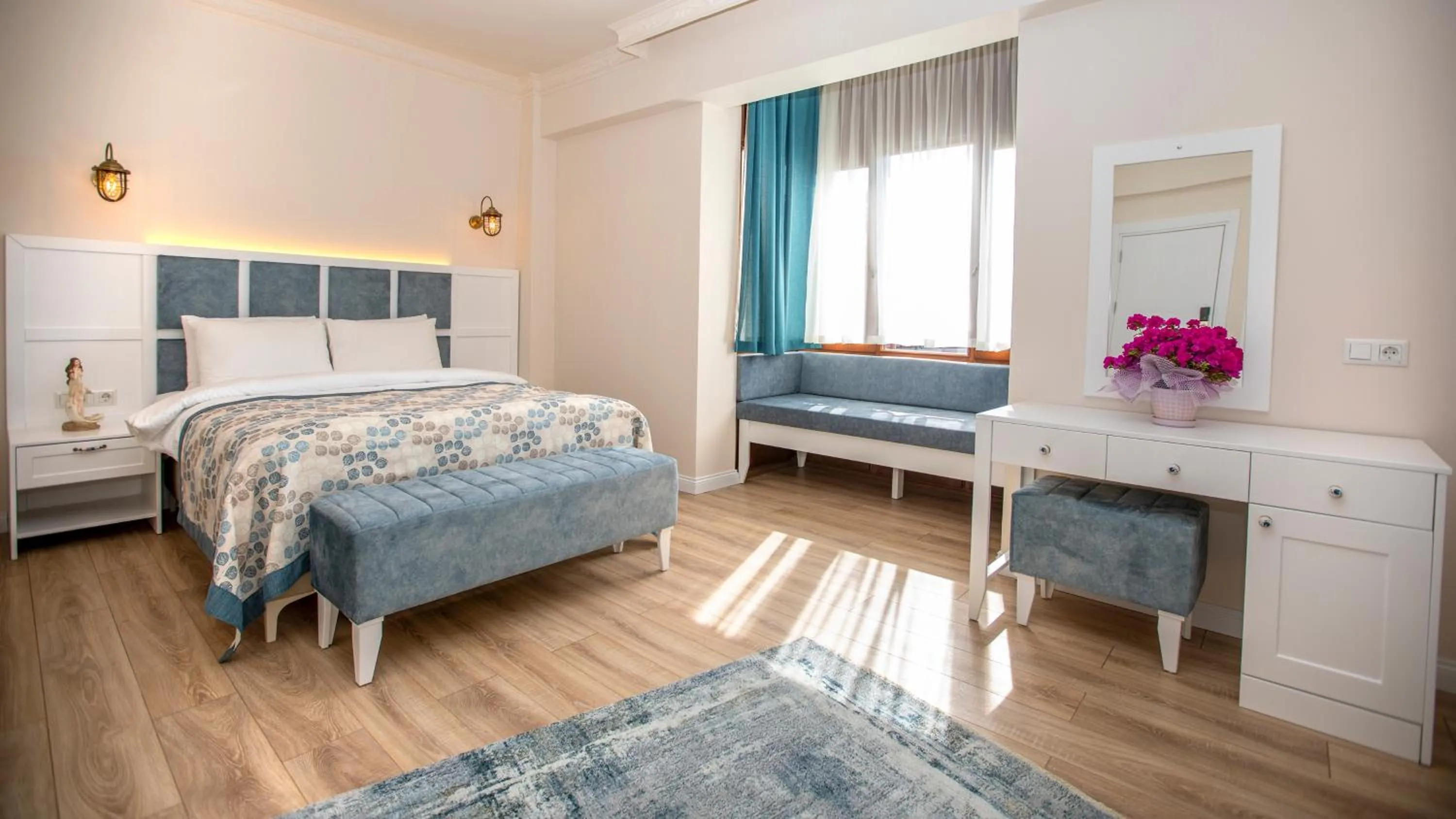 Bed in Balturk Garden Sapanca Hotel