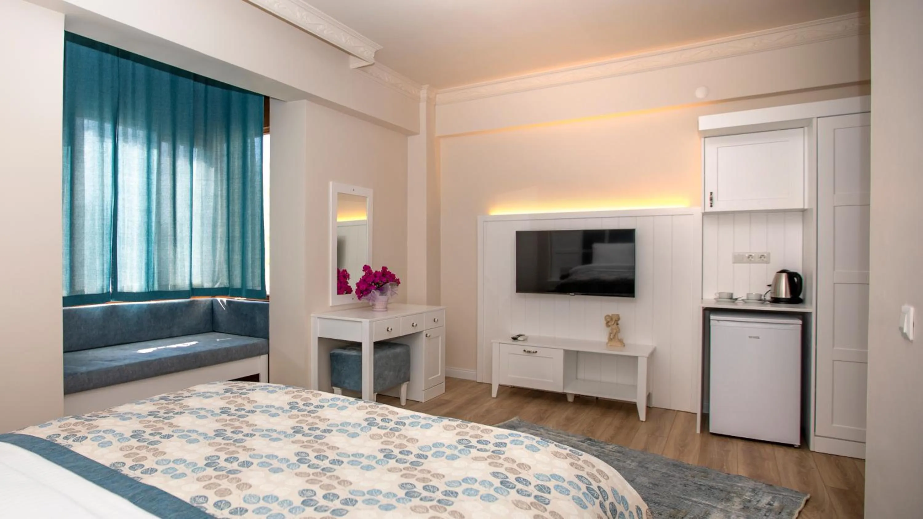 Bed in Balturk Garden Sapanca Hotel