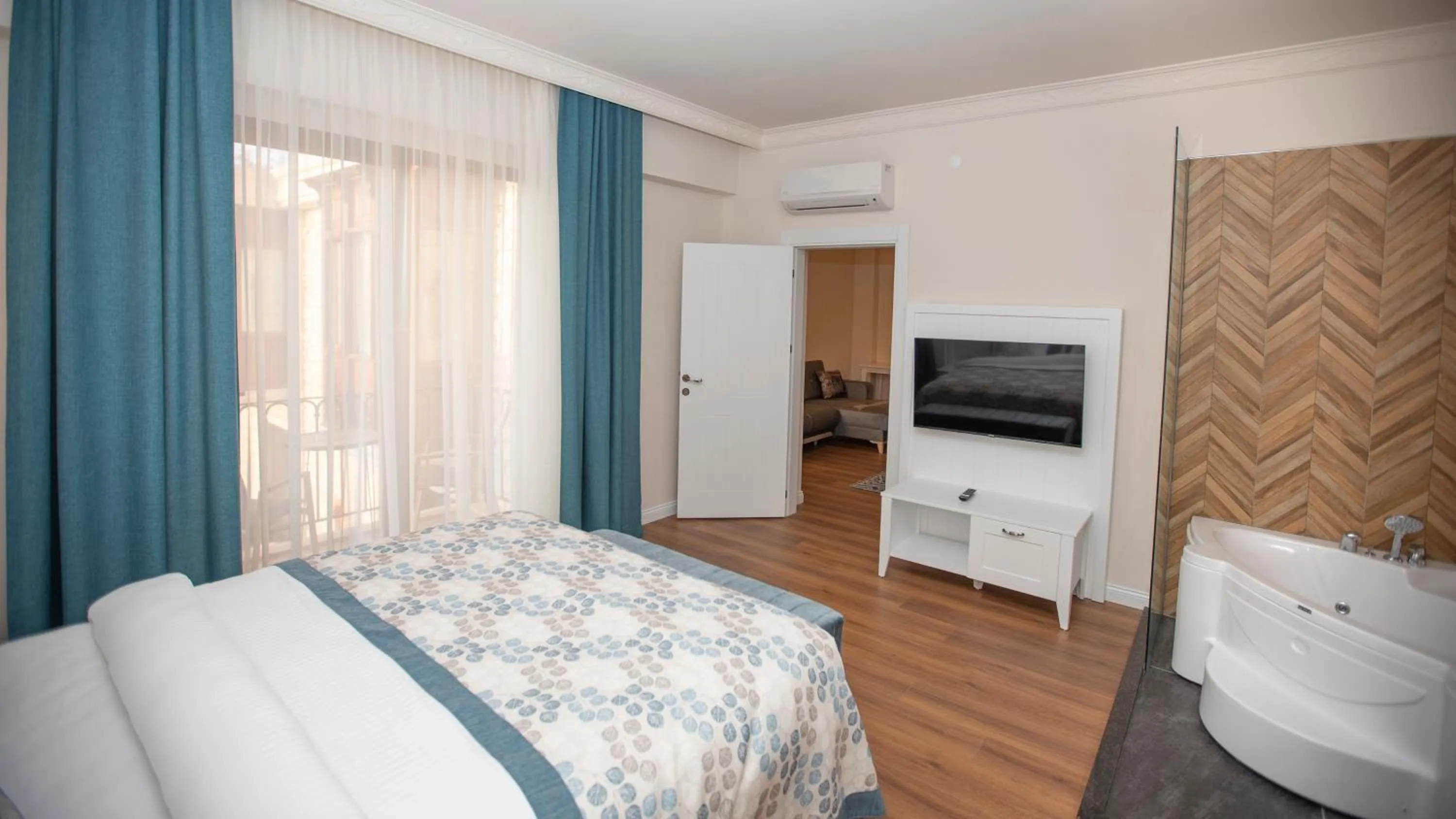 Bed in Balturk Garden Sapanca Hotel