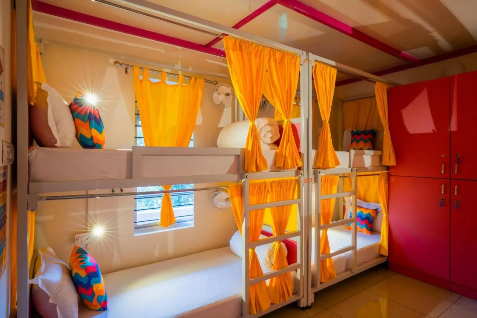 Bed in goSTOPS Coorg