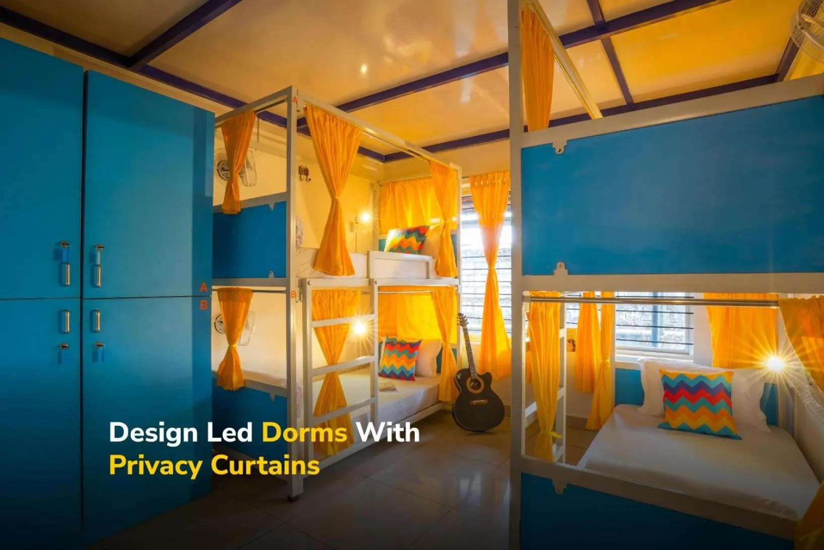 Bed in goSTOPS Coorg