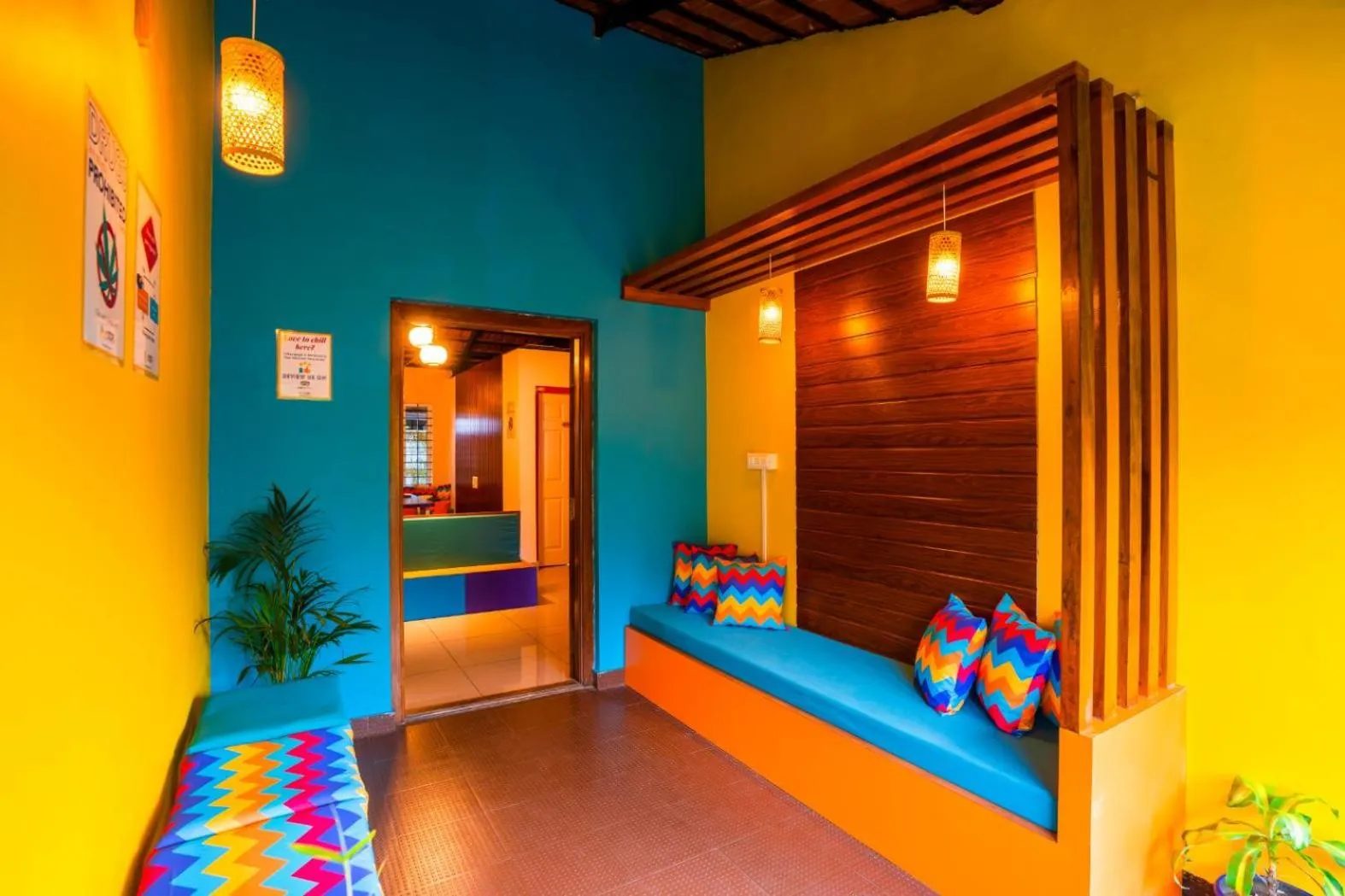 Bed in goSTOPS Coorg