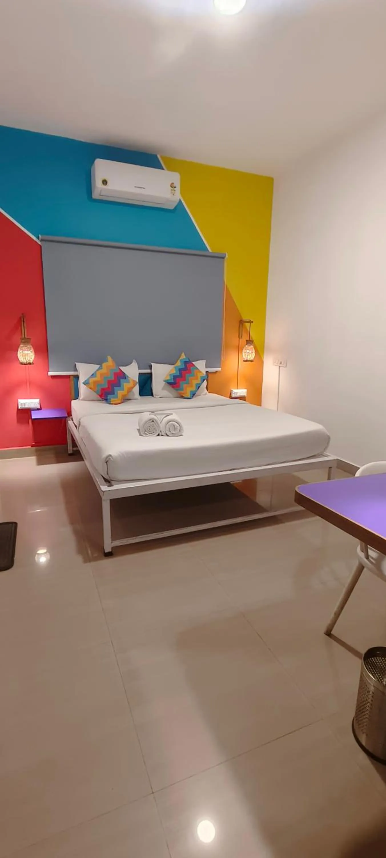 Bed in goSTOPS Coorg