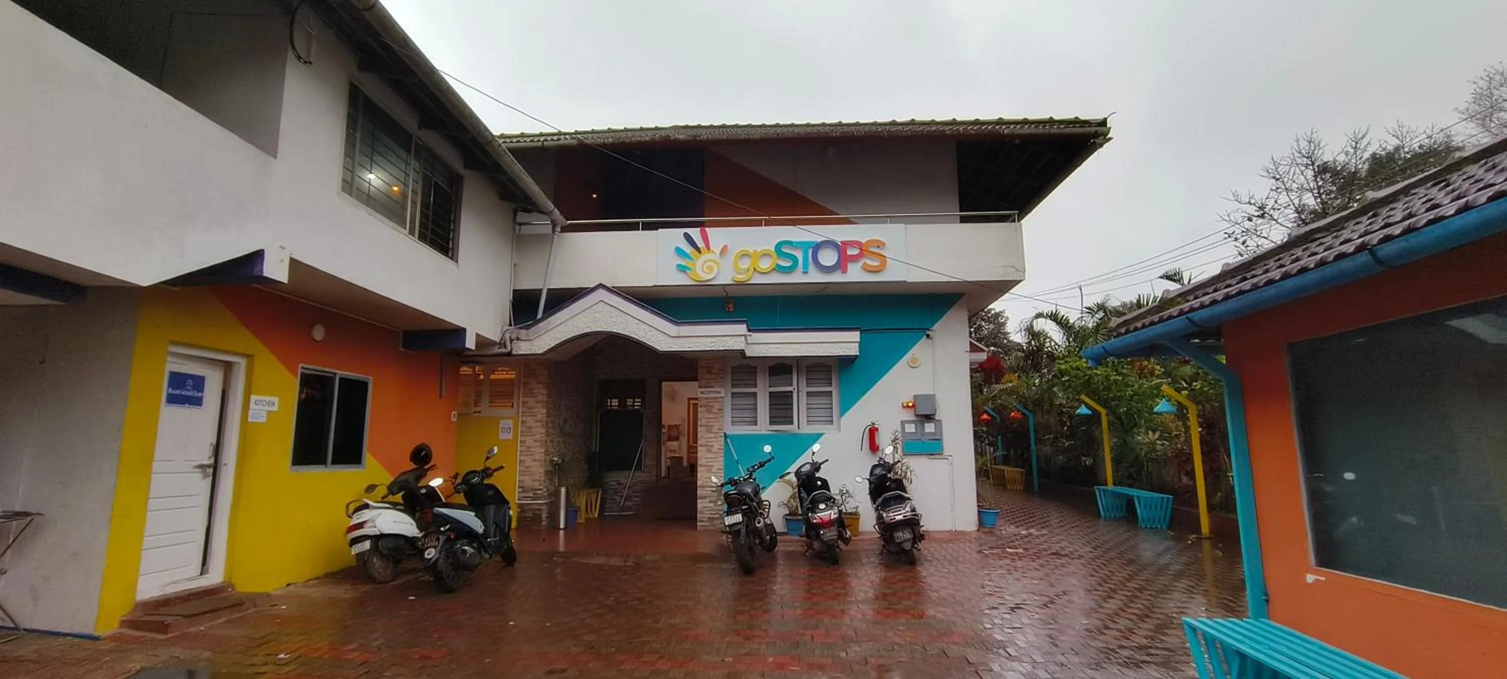 Facade/entrance in goSTOPS Coorg