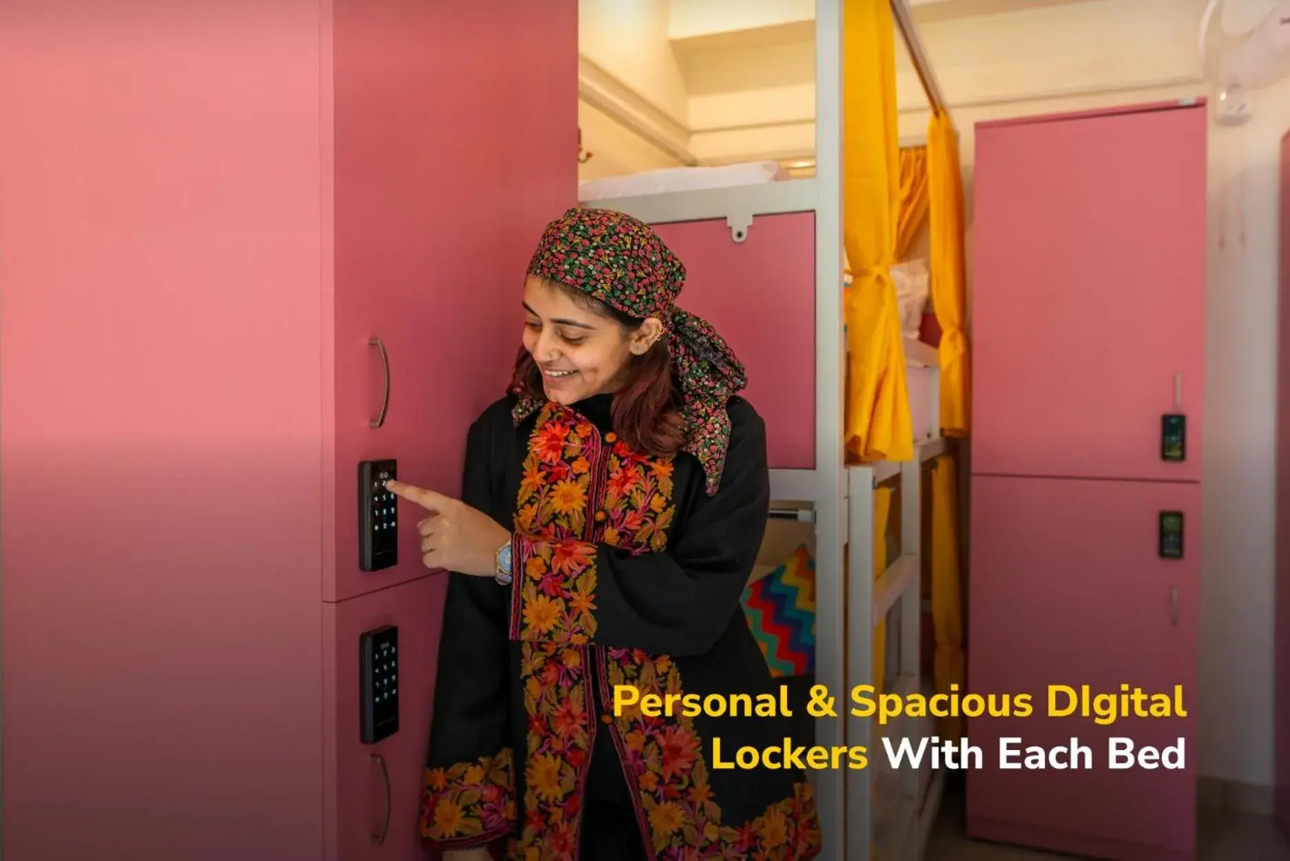 Bed in goSTOPS Coorg Bed in goSTOPS Coorg