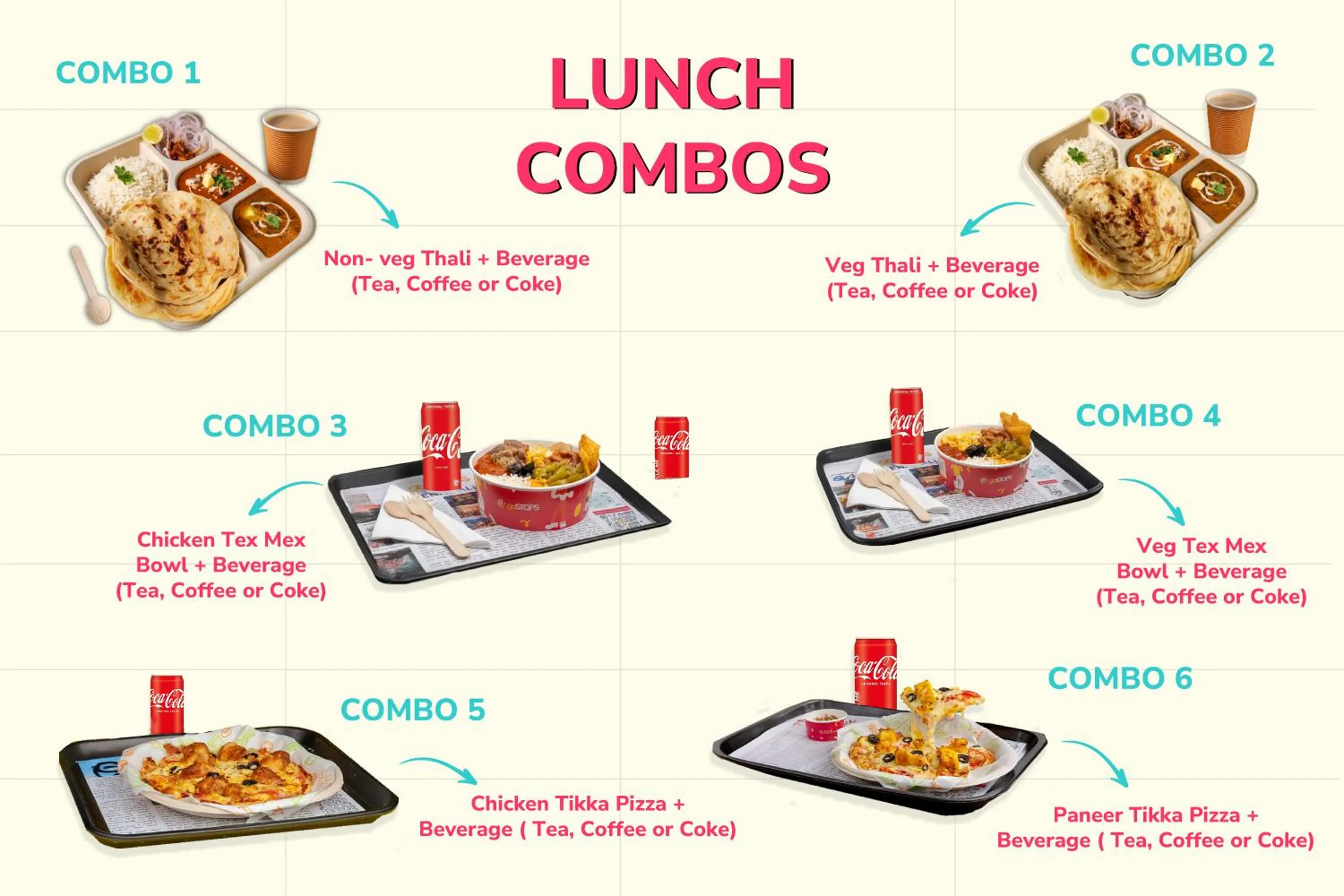 Food and drinks in goSTOPS Coorg