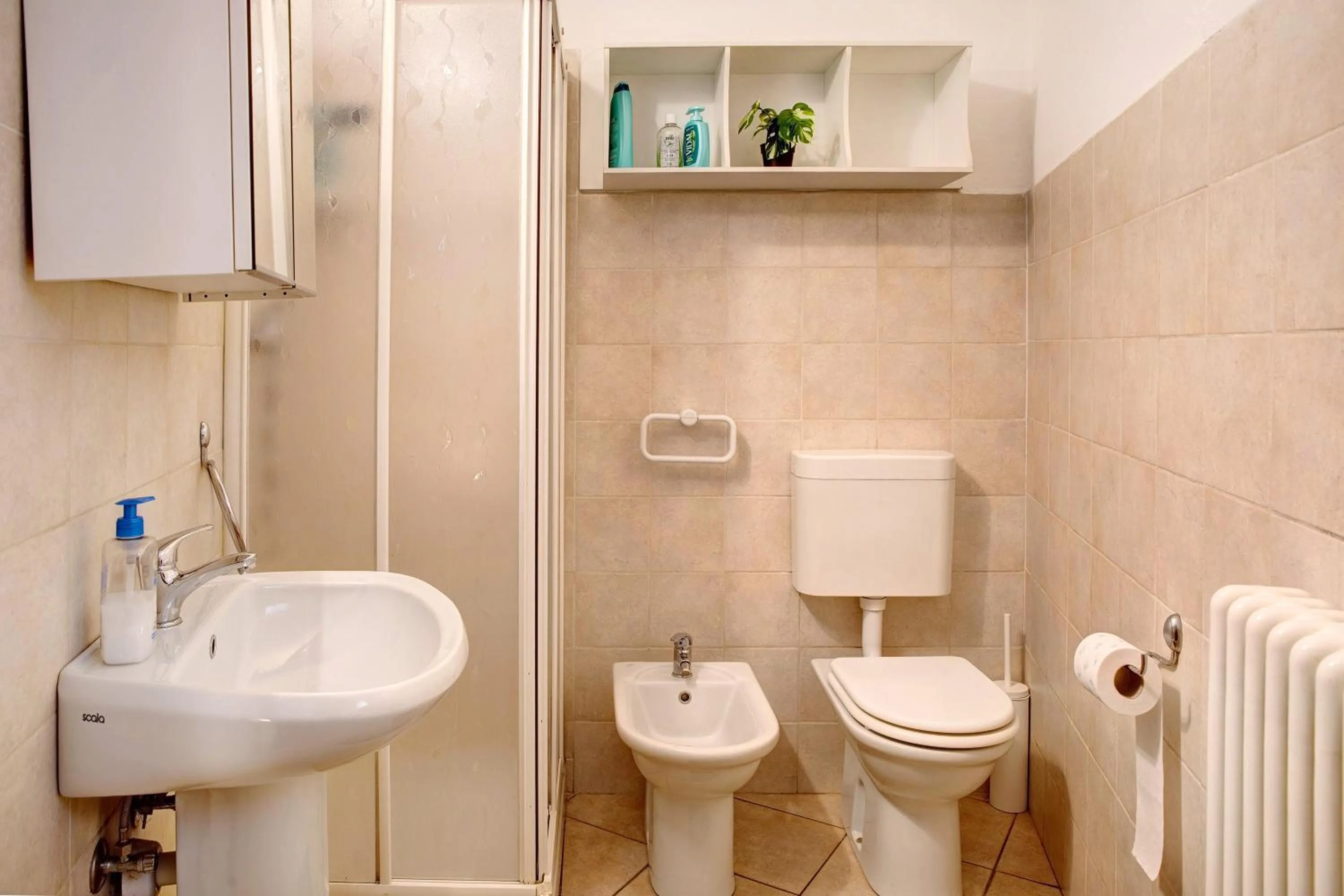 Bathroom in Foresteria al Cantun