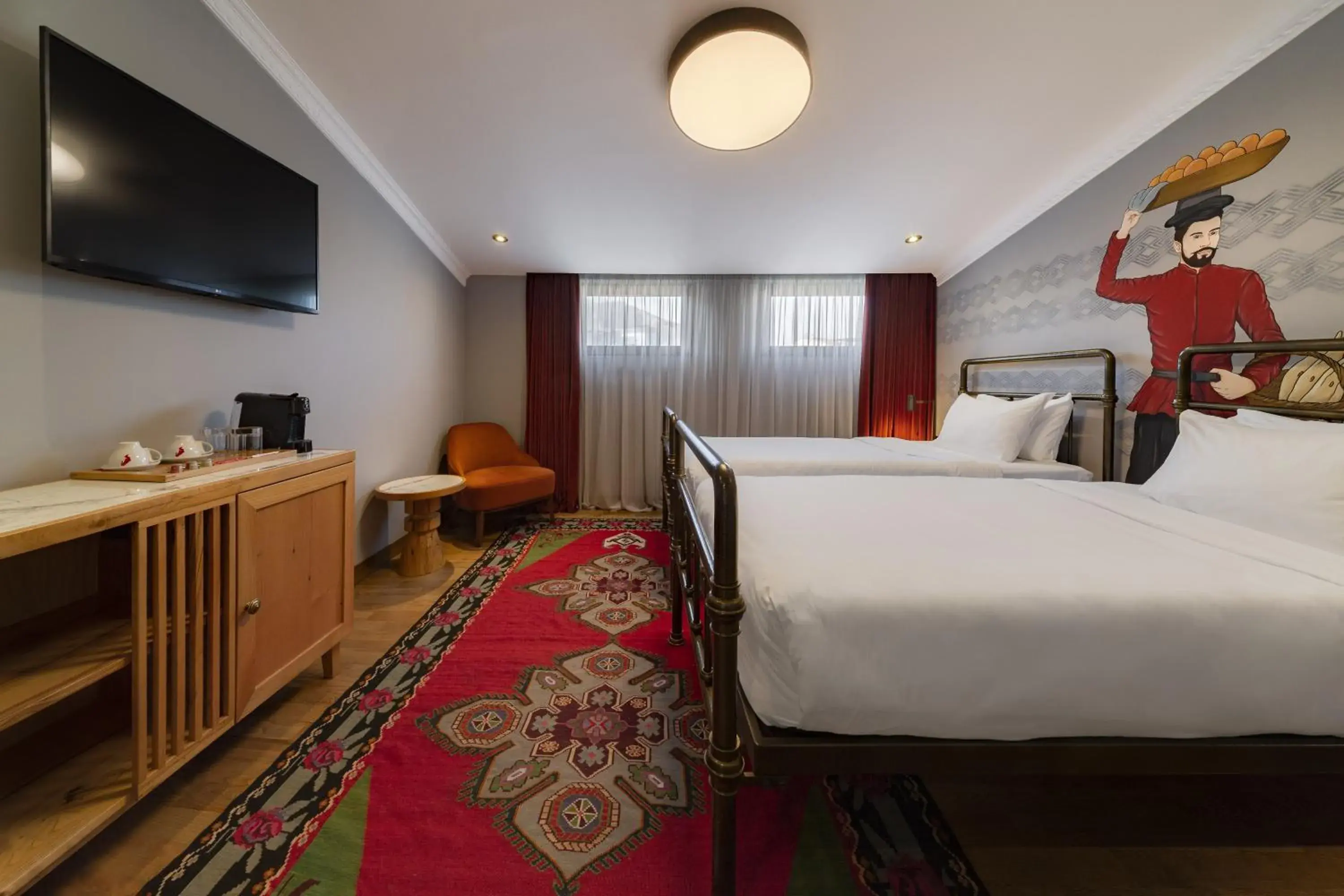 Standard Twin Room in The Blue Fox Hotel Standard Twin Room in The Blue Fox Hotel