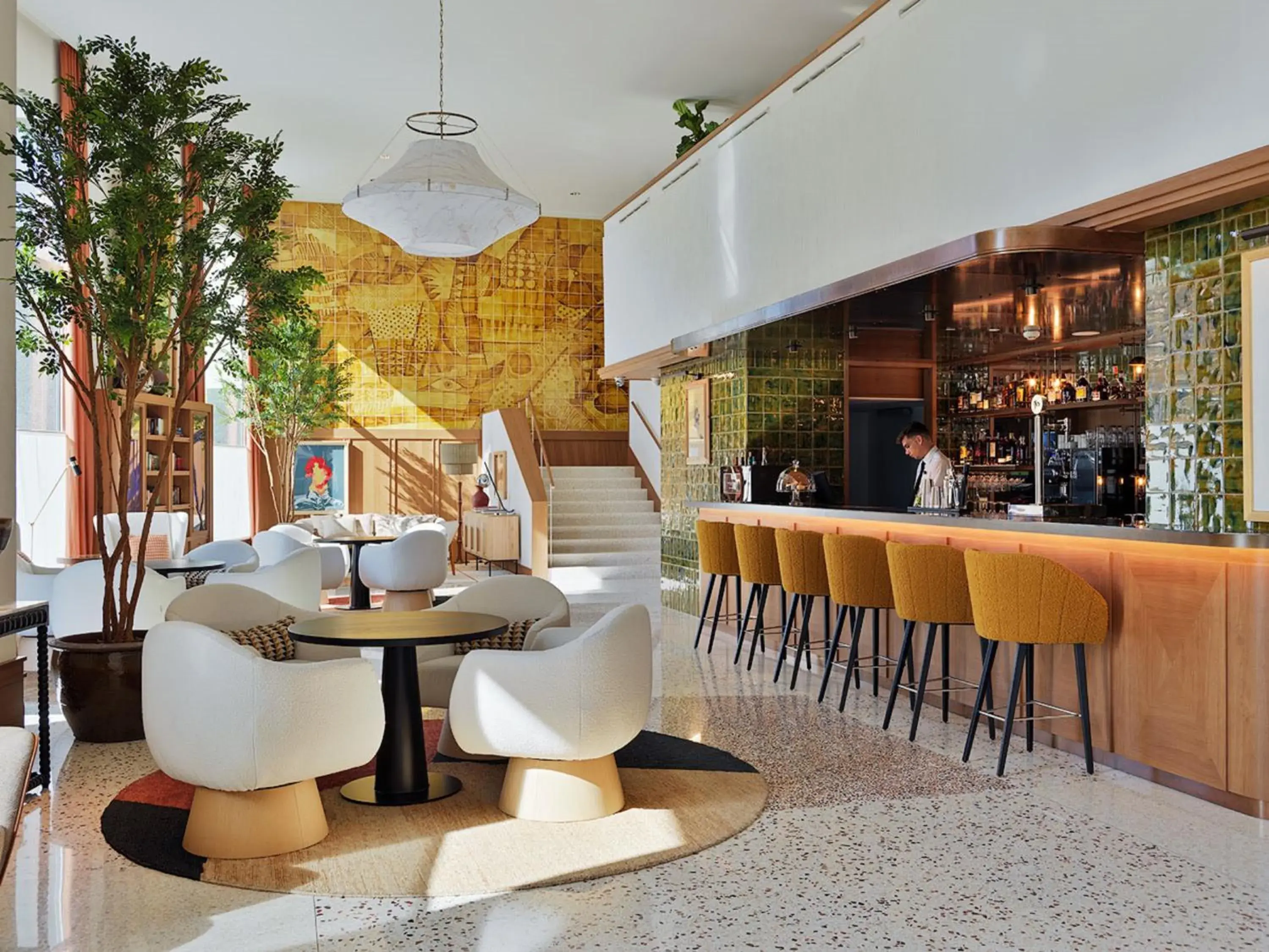 Lounge or bar in H10 Croma Málaga Lounge or bar in H10 Croma Málaga