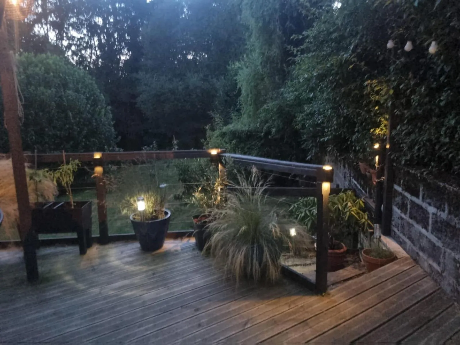 Garden view in L'AnciennePoste