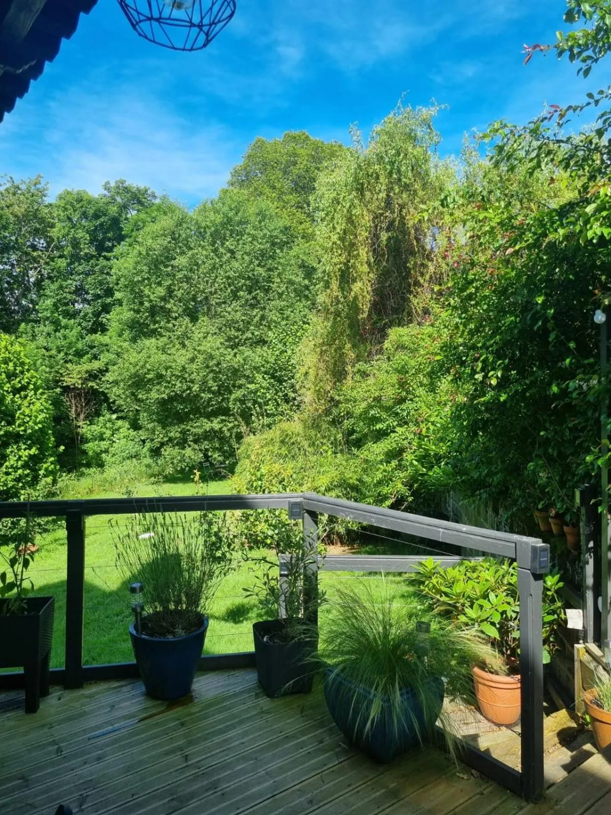 Garden view in L'AnciennePoste