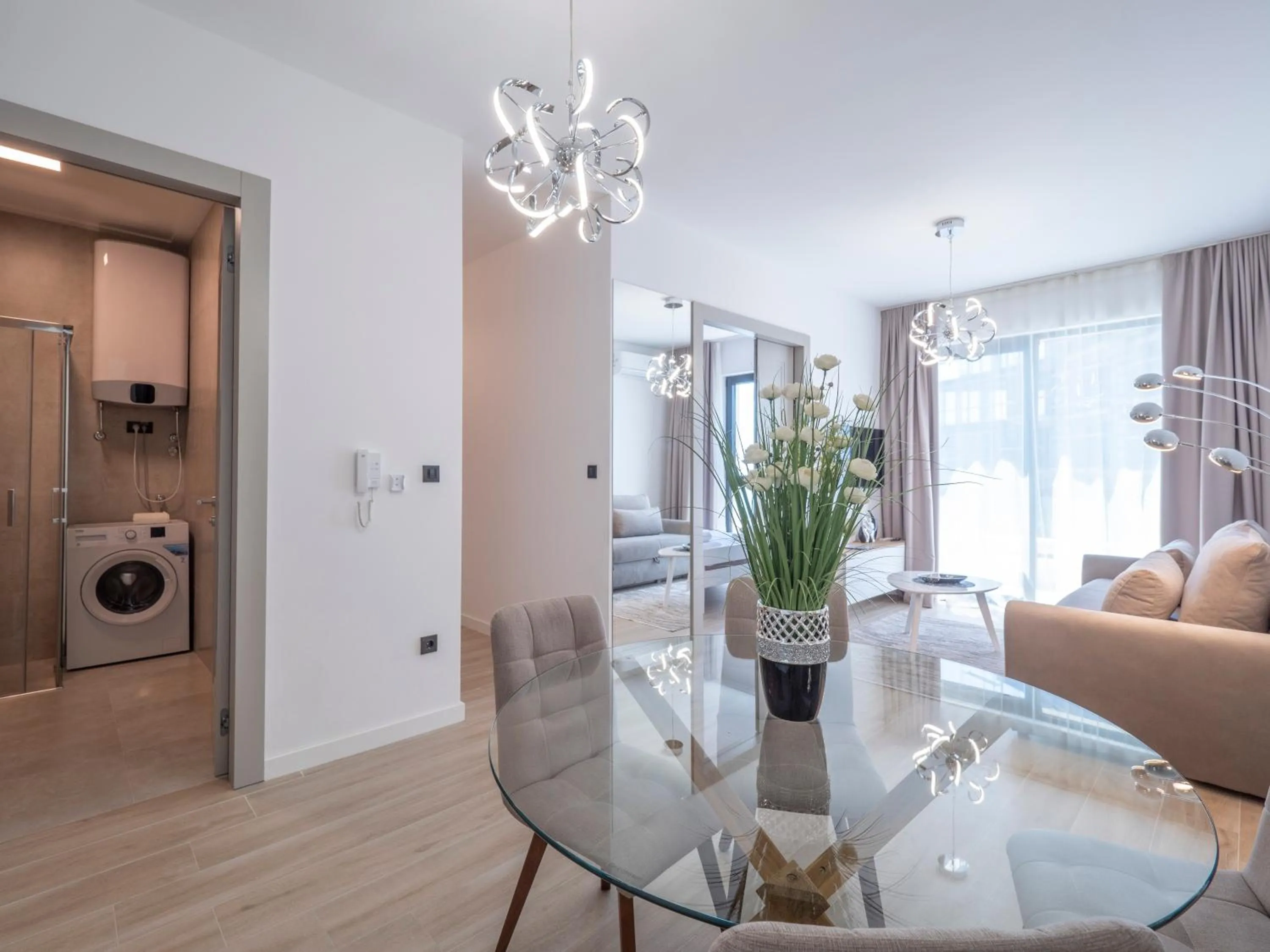 Living room in CASA AL MARE by Moskva