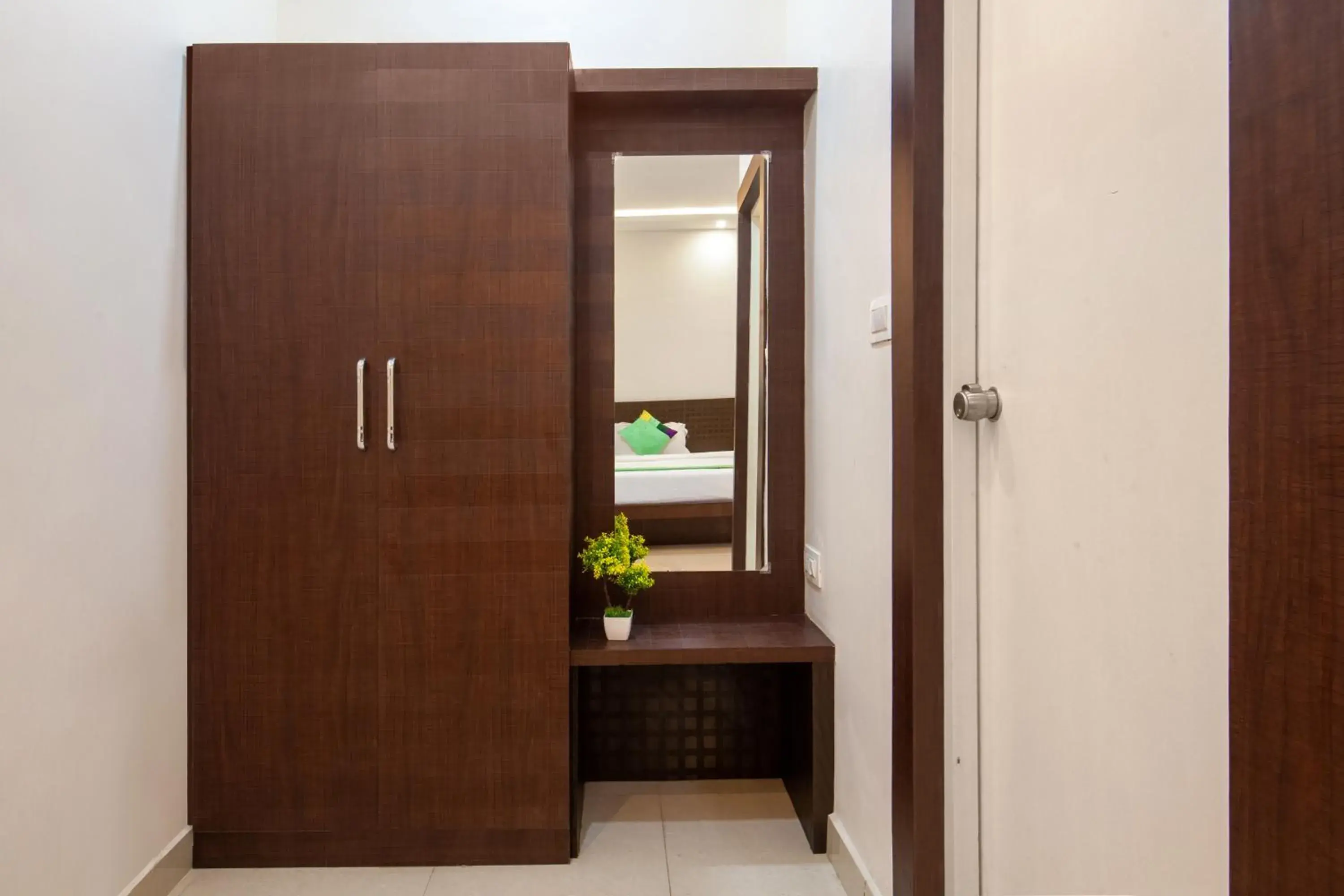 Bedroom in Treebo Sans Sarav Kushalnagar Bedroom in Treebo Sans Sarav Kushalnagar