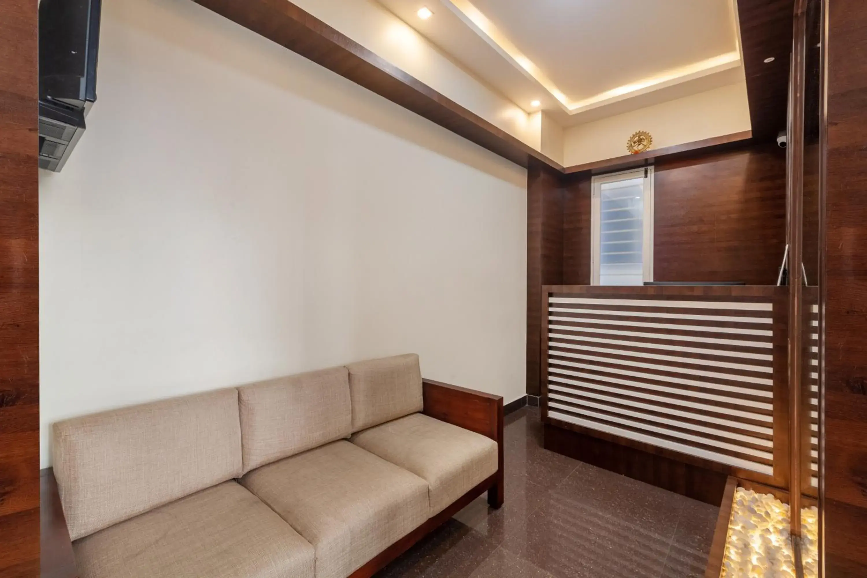 Lobby or reception in Treebo Sans Sarav Kushalnagar Lobby or reception in Treebo Sans Sarav Kushalnagar