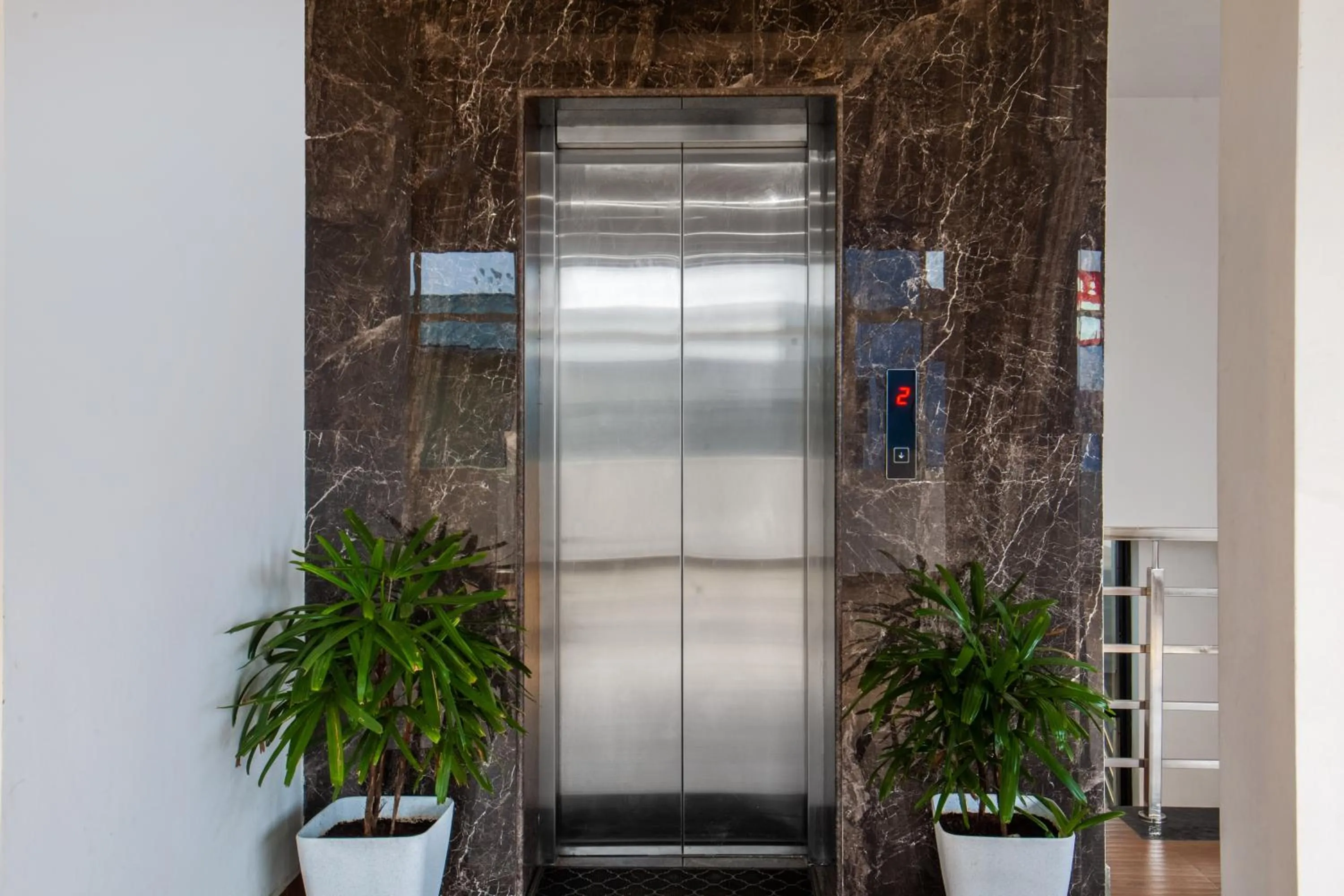 elevator in Treebo Sans Sarav Kushalnagar