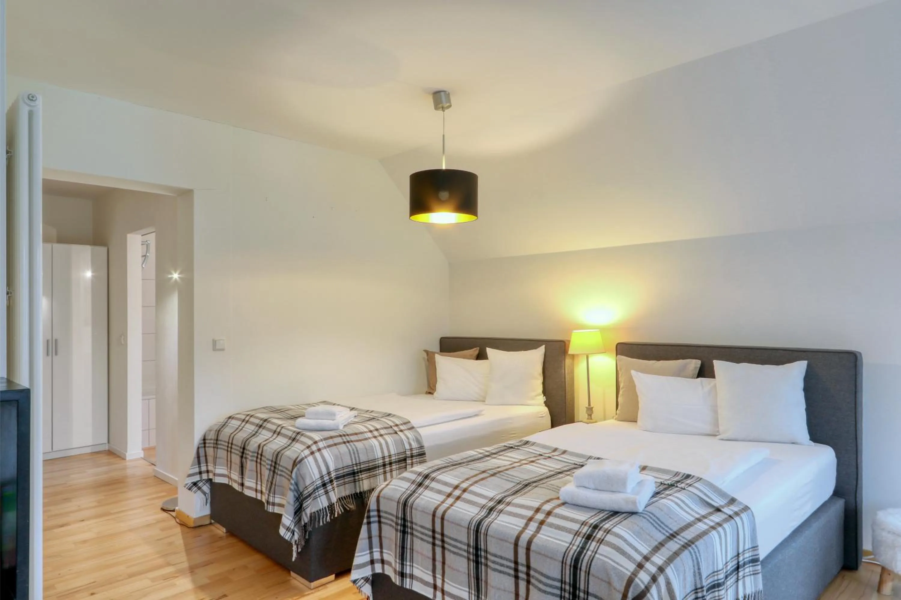 Bed in Harz-Urlaubs-Alm Hotel & Ferienhäuser