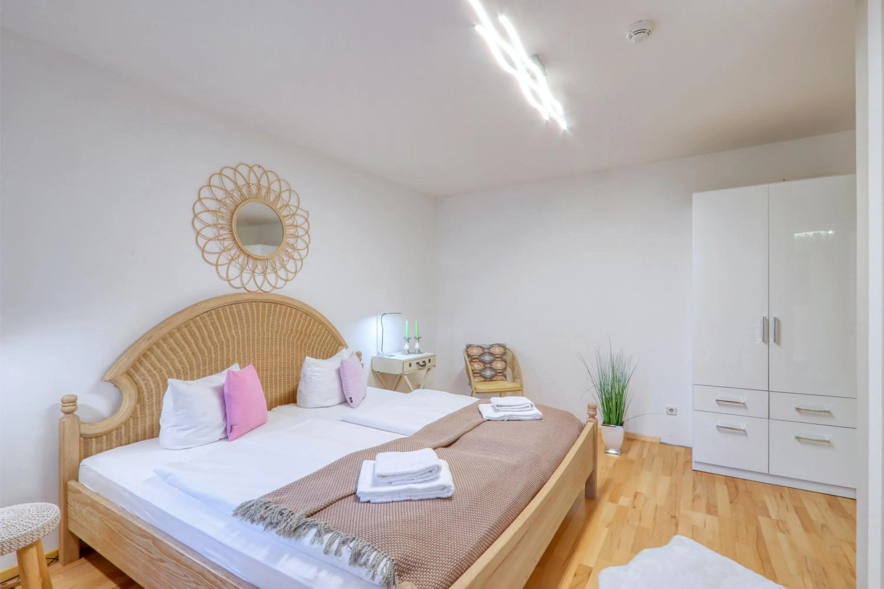 Bedroom, Bed in Harz-Urlaubs-Alm Hotel & Ferienhäuser