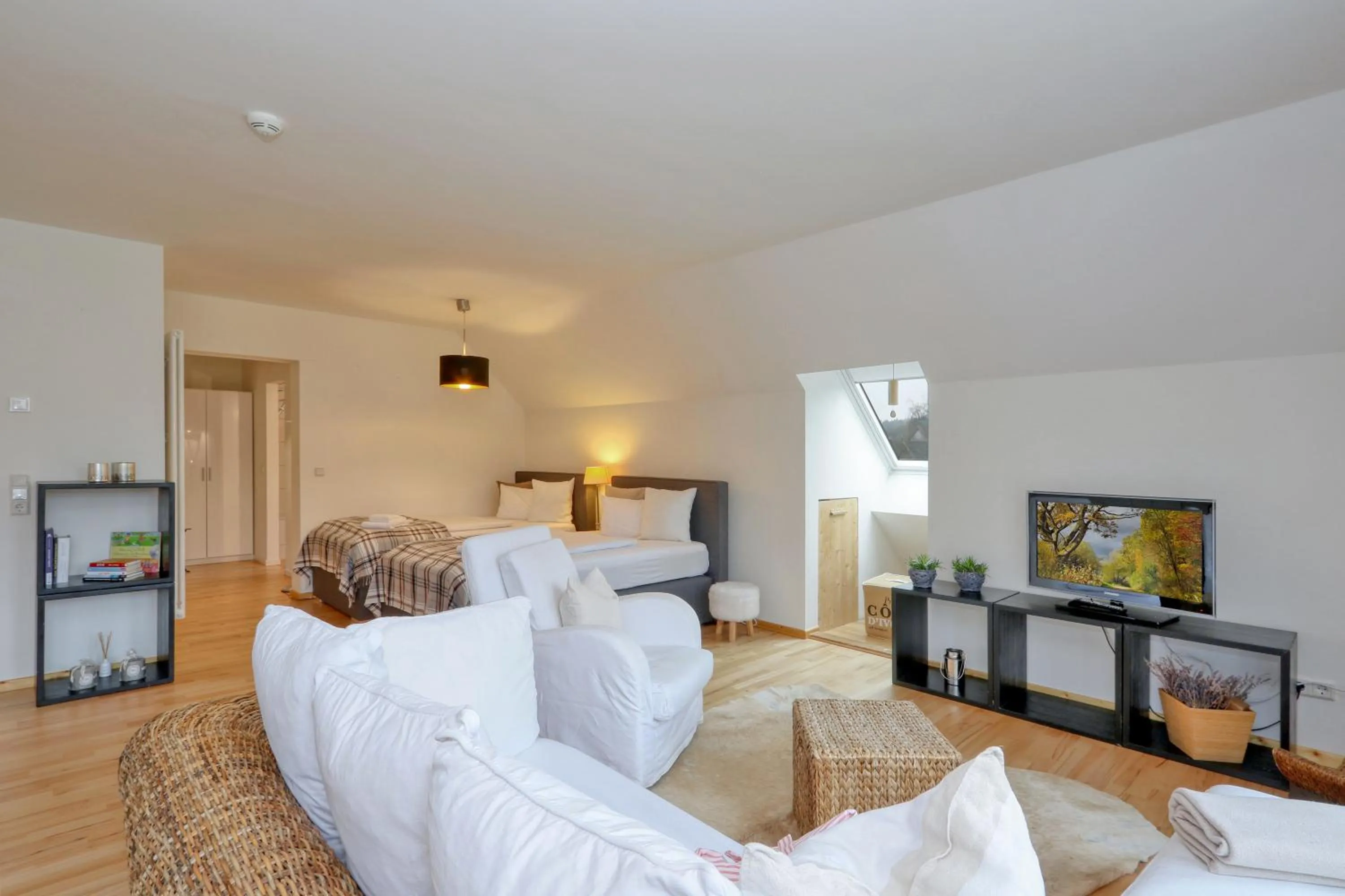 Bed in Harz-Urlaubs-Alm Hotel & Ferienhäuser