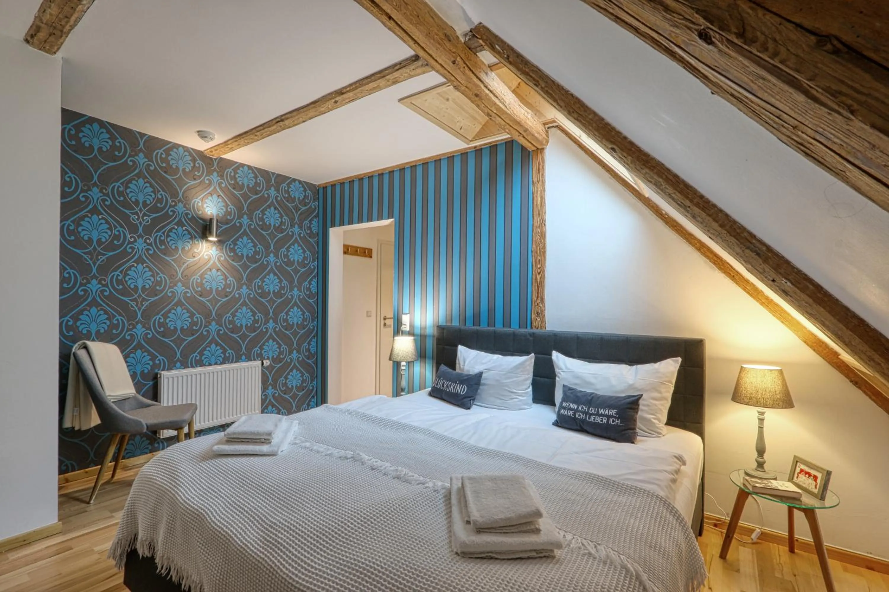 Bedroom, Bed in Harz-Urlaubs-Alm Hotel & Ferienhäuser