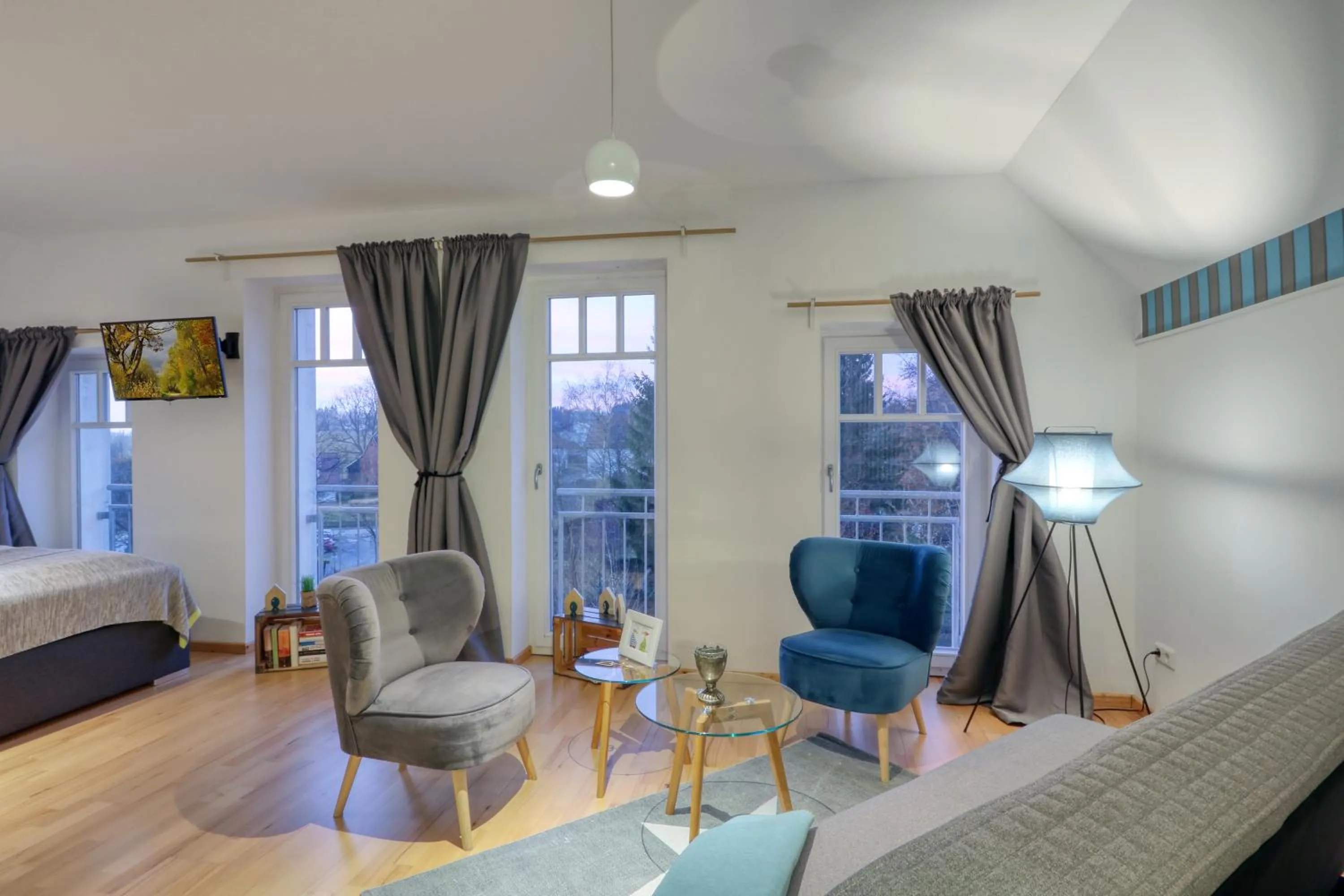 Photo of the whole room, Bed in Harz-Urlaubs-Alm Hotel & Ferienhäuser