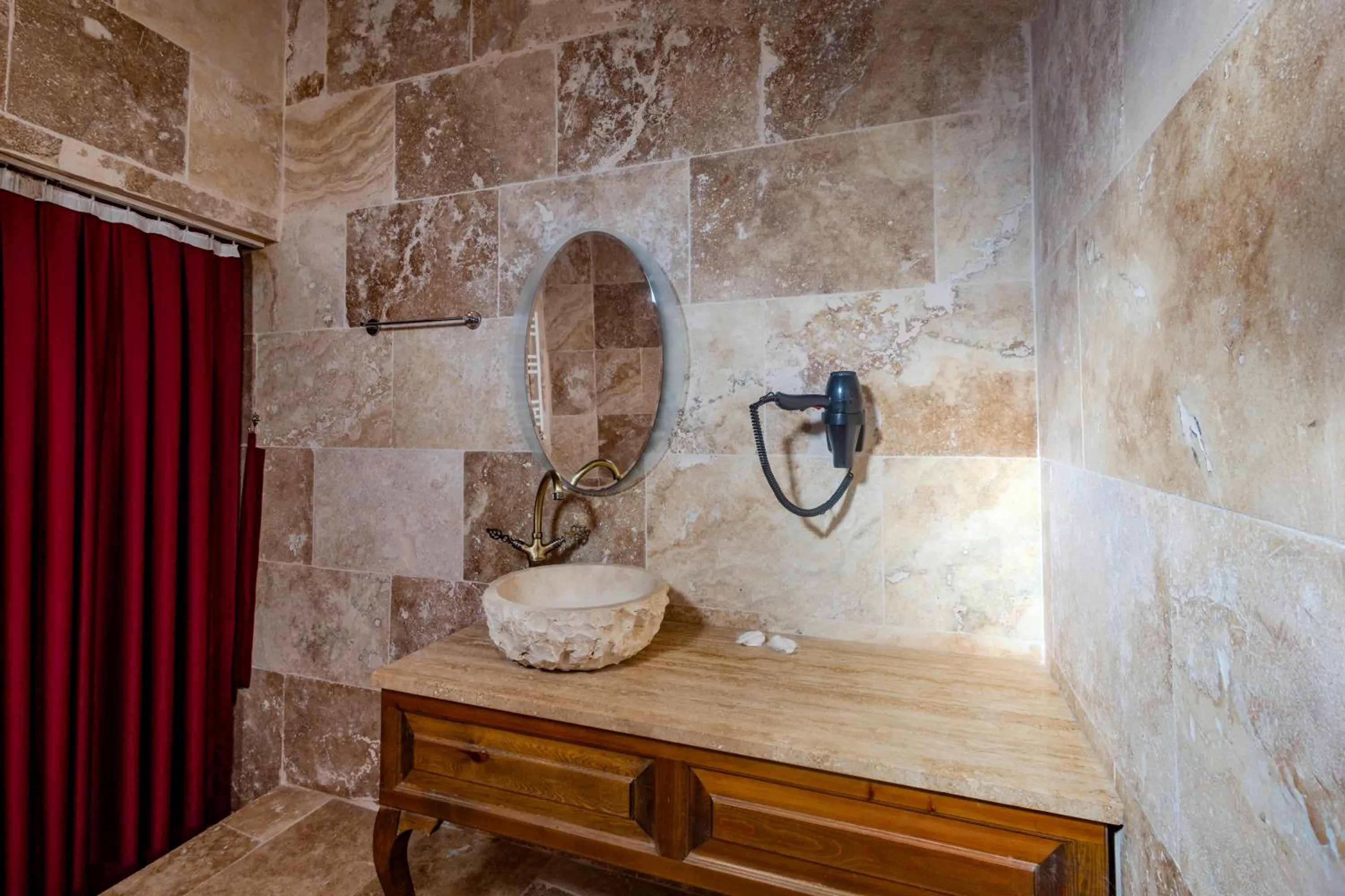 Bathroom in Zula Cave House